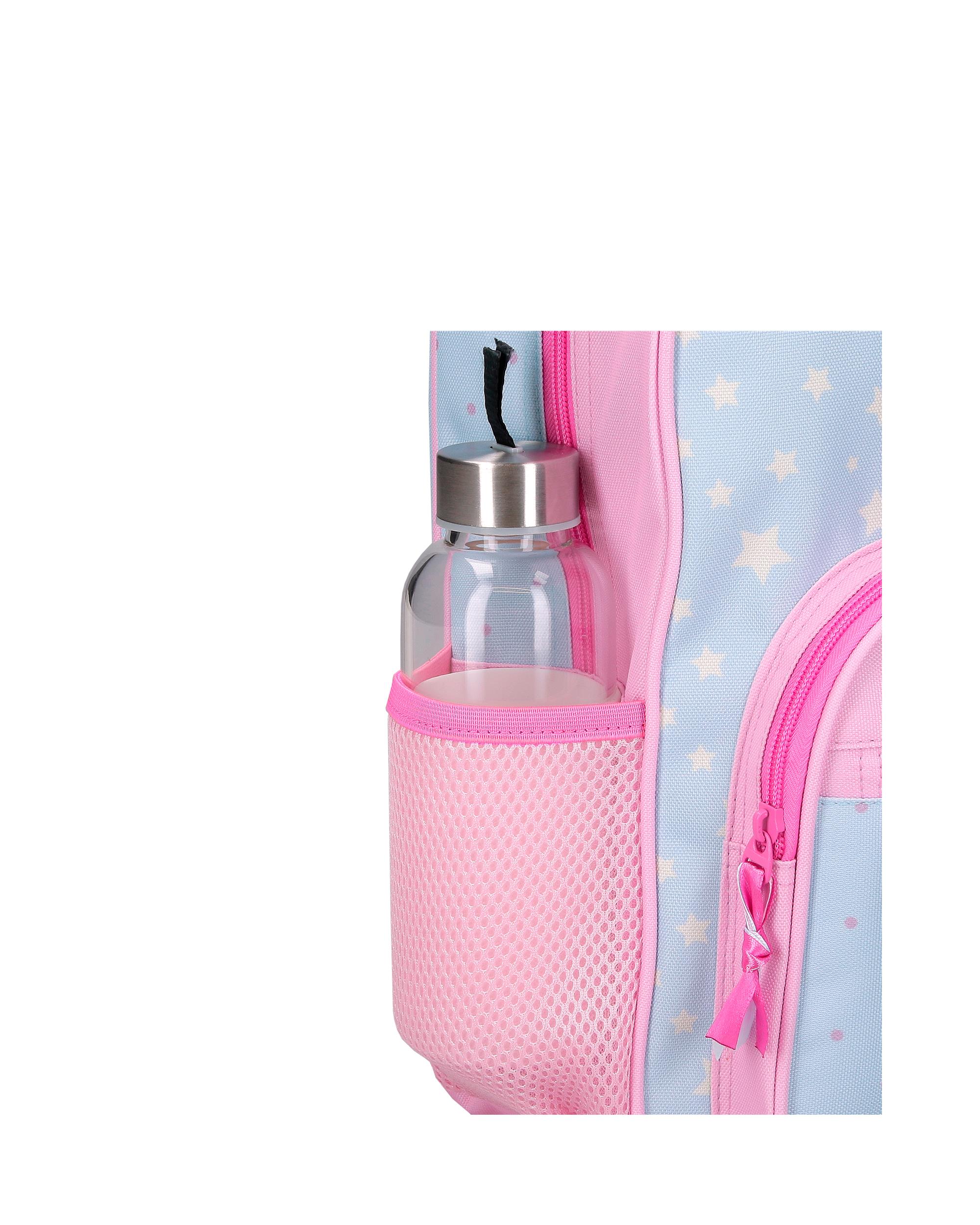Mochila Pré-escolar I Am a Unicorn 25 Cm com Bolsos Laterais Azul-6