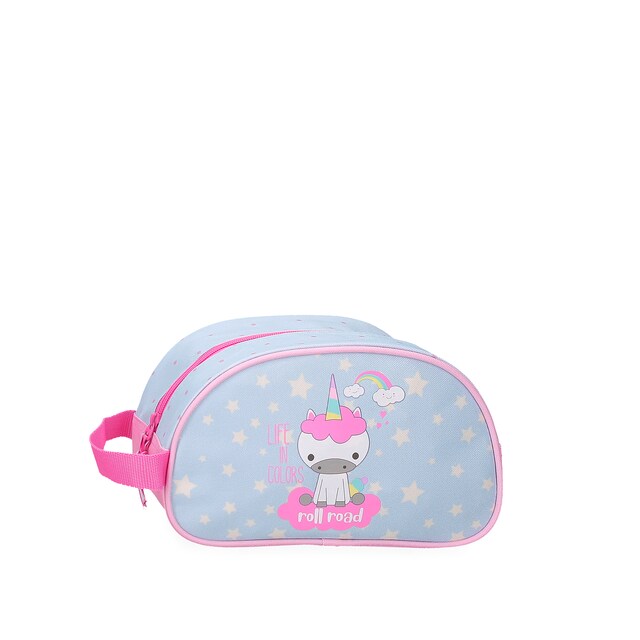 Imagem 0 de Necessaire Roll Road I Am a Unicorn Adaptável a Carrinho com Dois Compartimentos