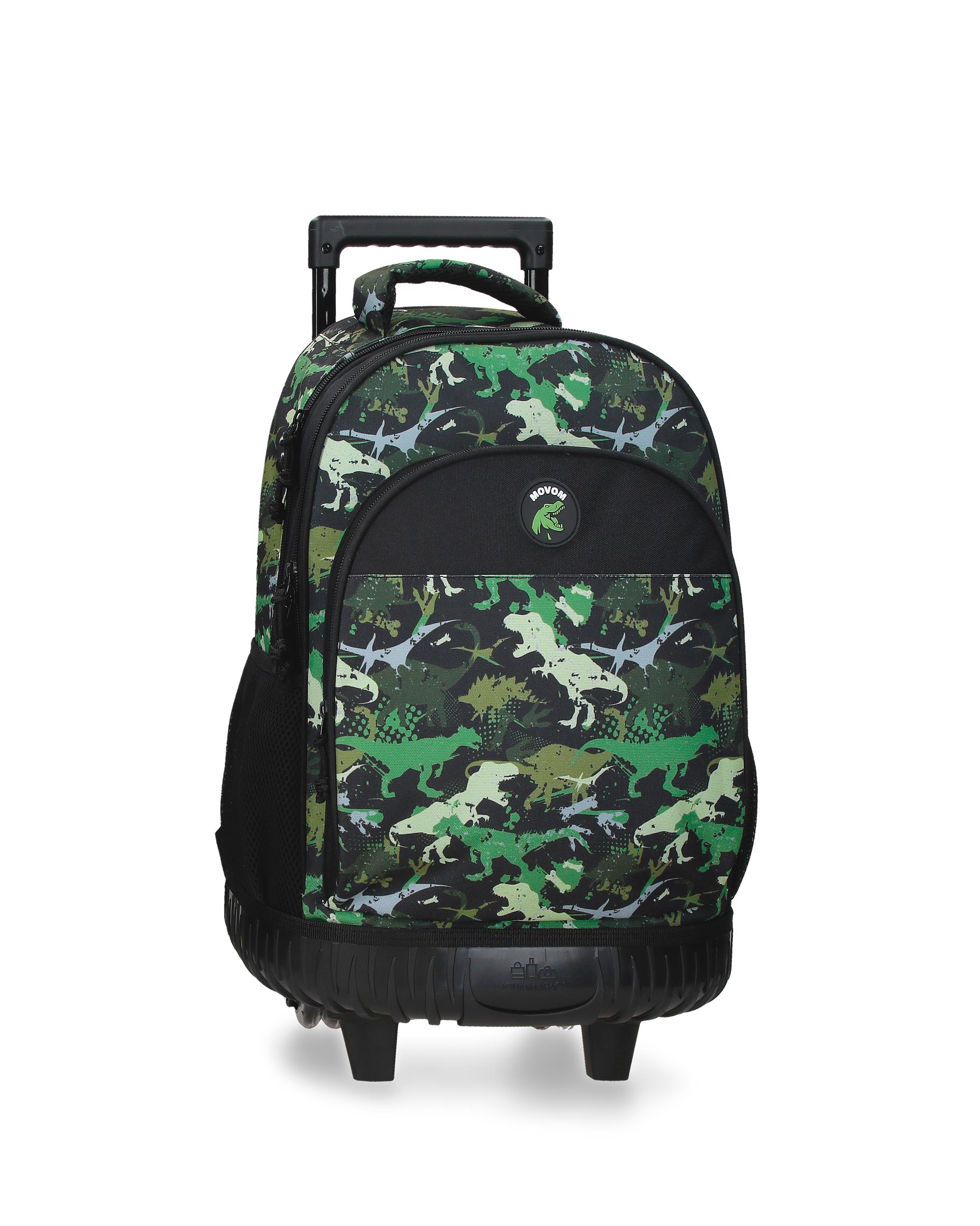 Imagem 0 de Mochila com Rodas Raptors de Compartimento Duplo e Bolsos Laterais