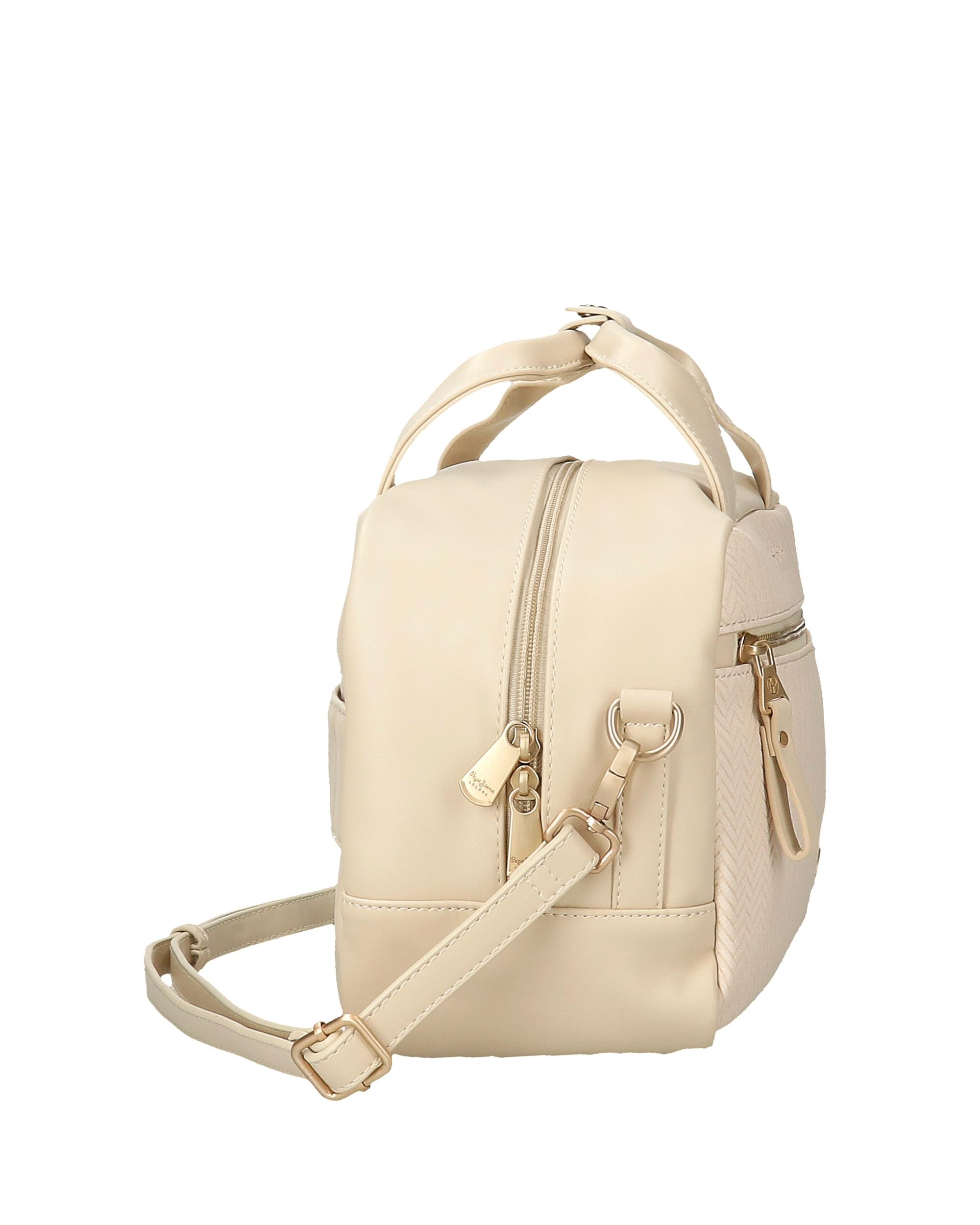 Necessaire a Tiracolo Pepe Jeans Sprig com Bolso Frontal Ouro-2