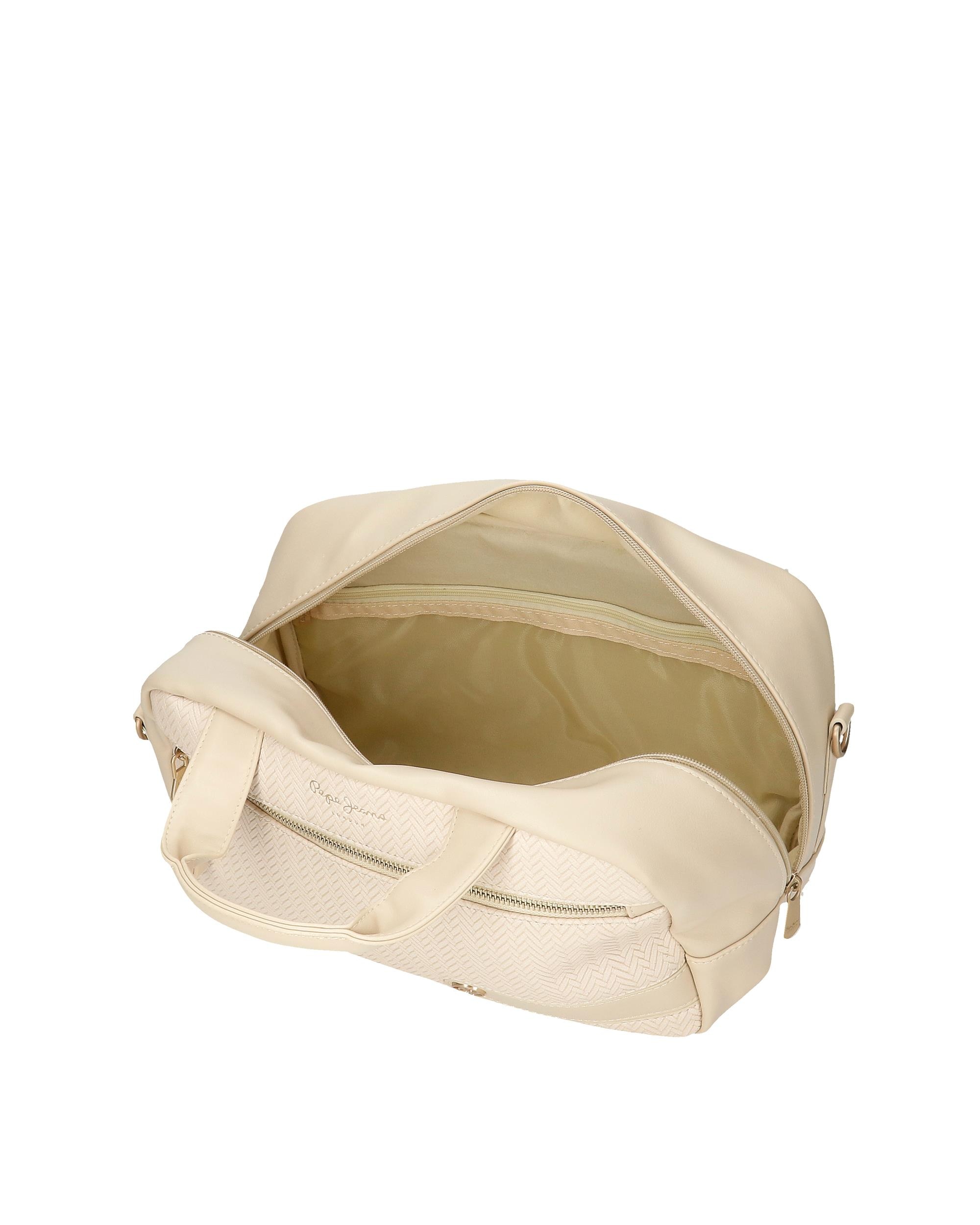 Necessaire a Tiracolo Pepe Jeans Sprig com Bolso Frontal Ouro-4