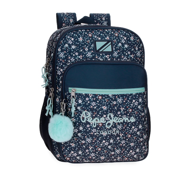 Imagem 0 de Mochila escolar Pepe Jeans Alenka dois compartimentos 40 cm