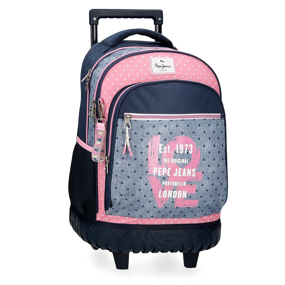 Imagem 0 de Mochila Compact Noni Denim com Bolsos Laterais