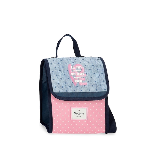 Imagem 0 de Bolsa térmica  Pepe Jeans Noni Denim com fita para as costas
