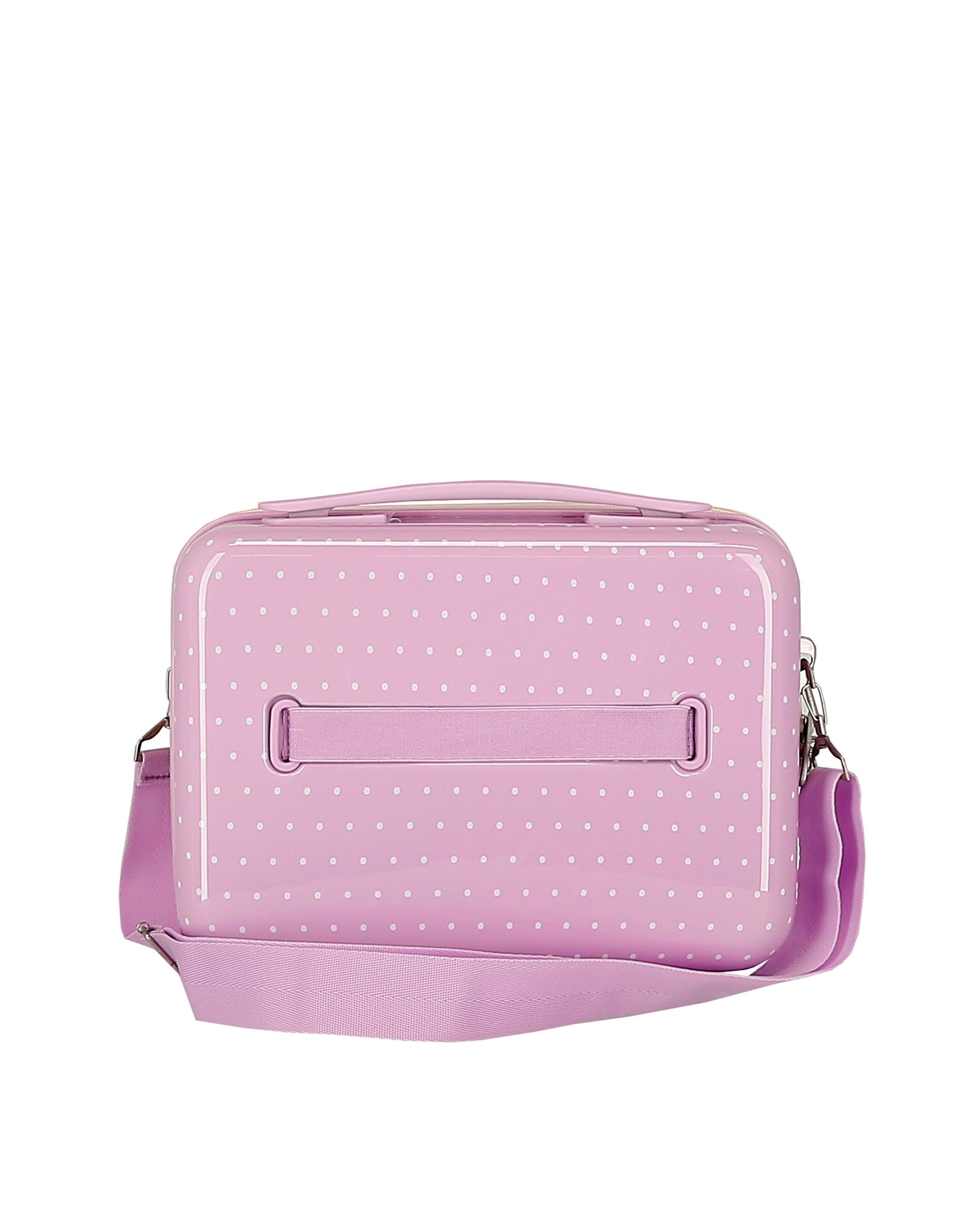 Necessaire em Abs Adaptável Sandra com Capacidade de 9l Rosa-3