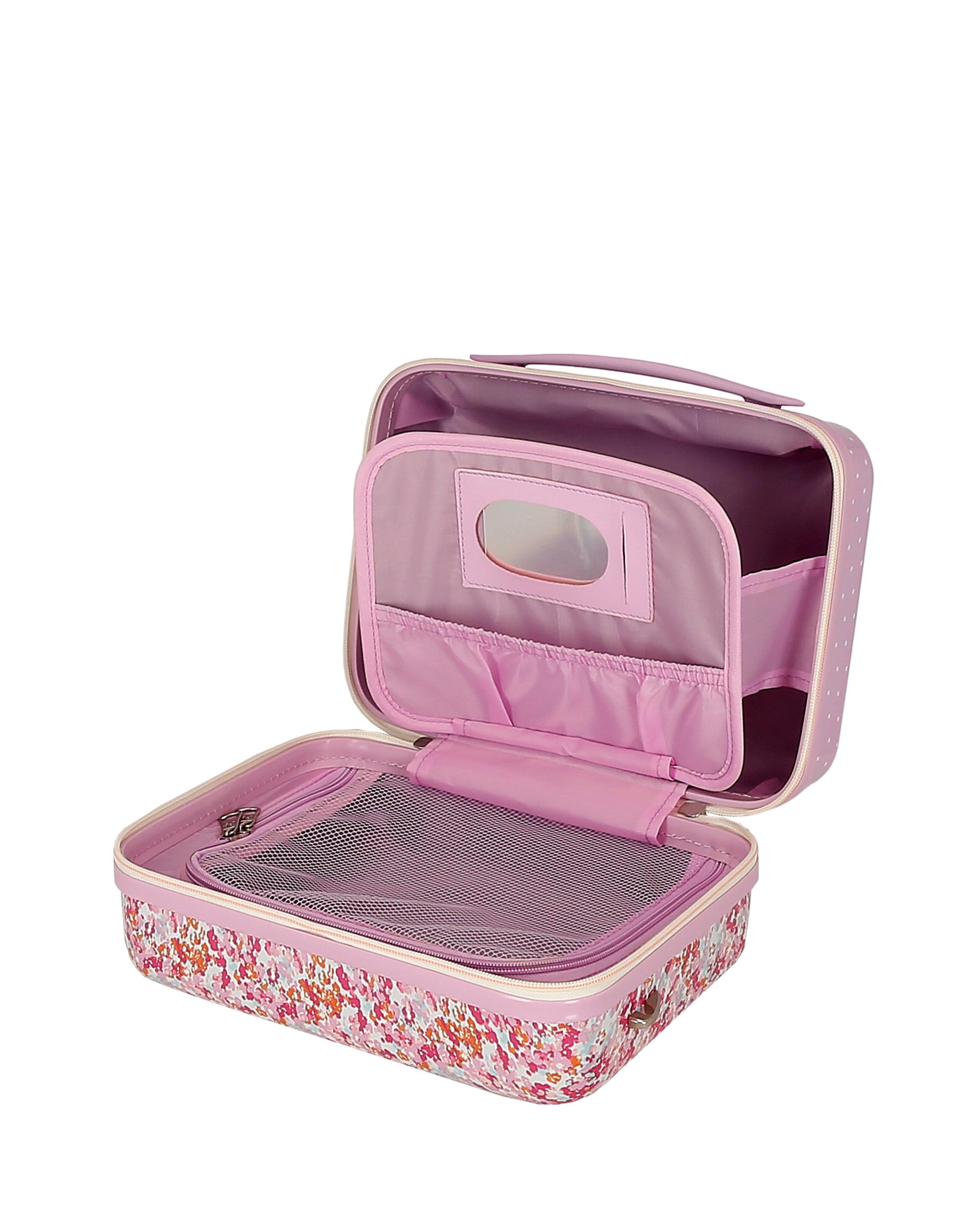 Necessaire em Abs Adaptável Sandra com Capacidade de 9l Rosa-5