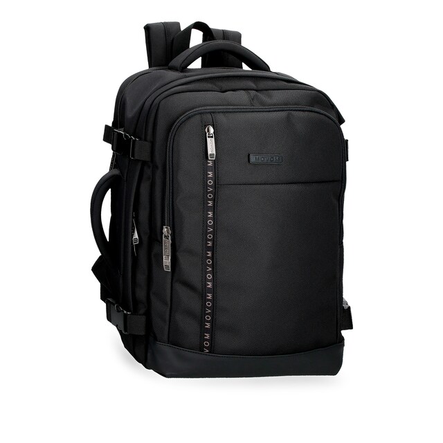 Imagem 0 de Mochila de Viagem Movom Buster Apto para Cabine com Porta Computador 40 Cm em Preto