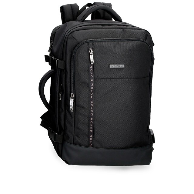 Imagem 0 de Mochila de Viagem Movom Buster Apta para Cabine com Porta Computador 44 Cm em Preto