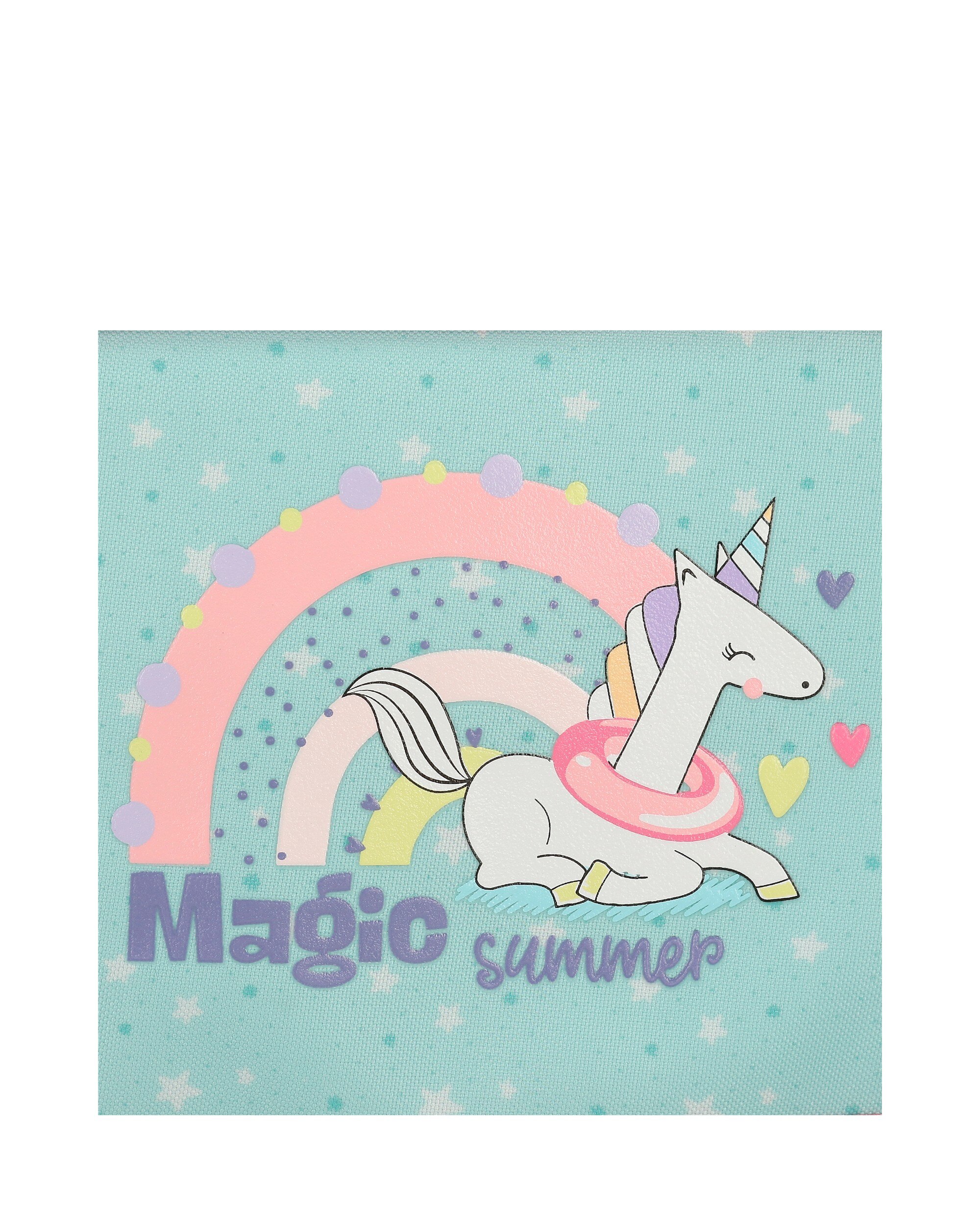 Estojo Magic Summer Três Compartimentos Multicolor-5