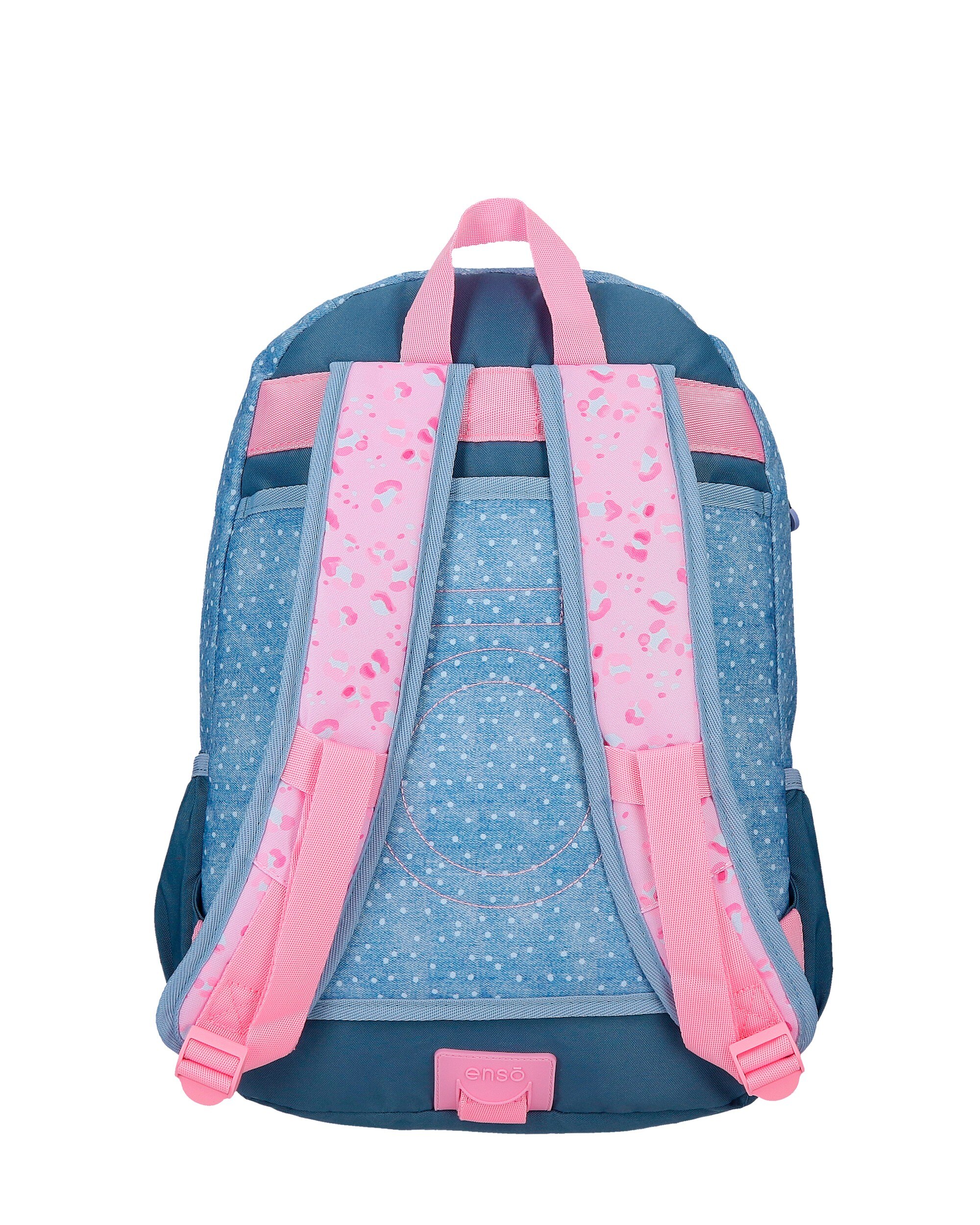Mochila Dreamer de 38 Cm Adaptável com Compartimento Duplo Azul-3