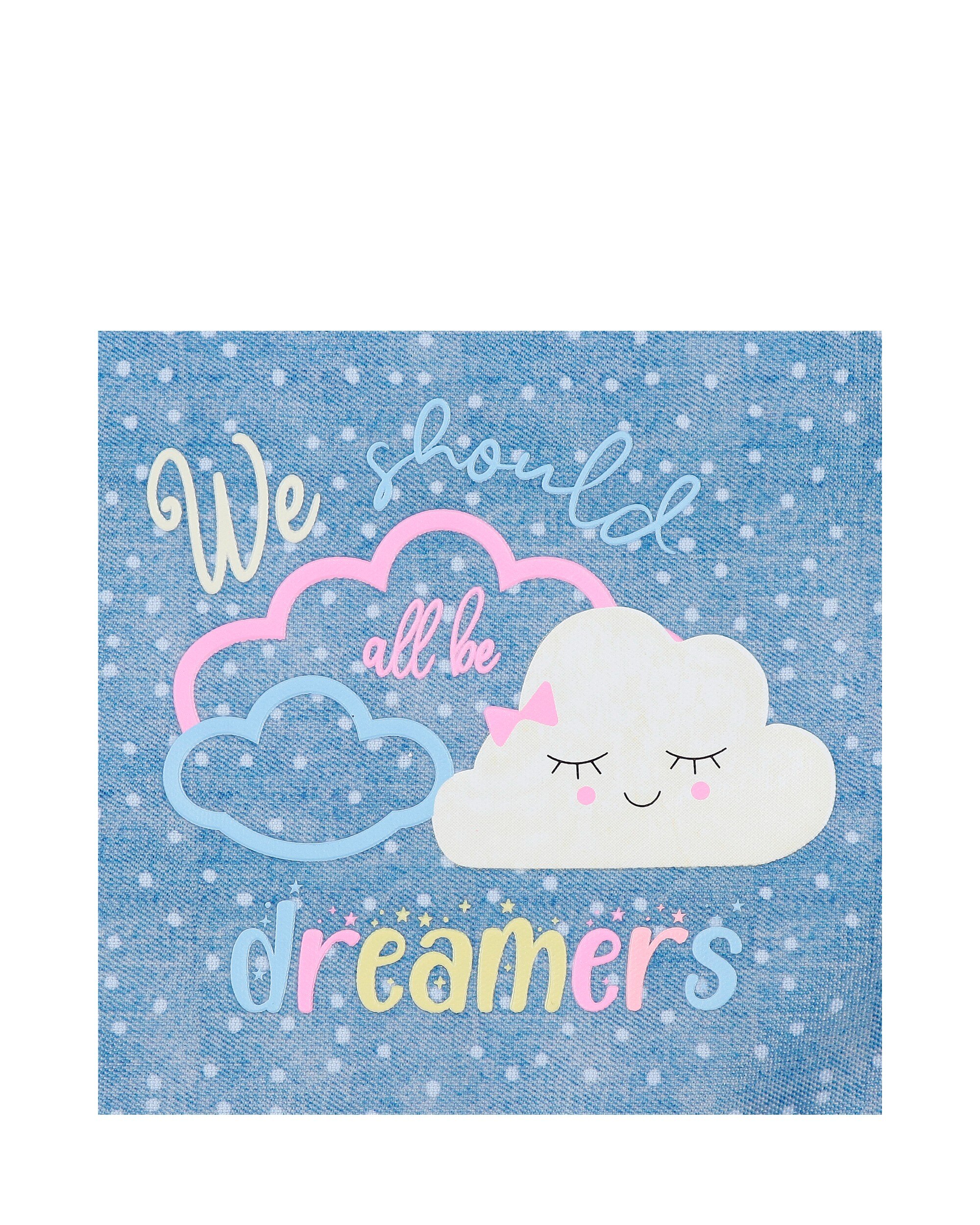 Estojo Dreamer Triplo Compartimento Azul-5
