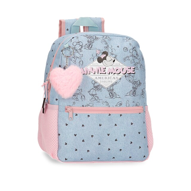 Imagem 0 de Mochila American Darling 38 Cm com Pompom Decorativo