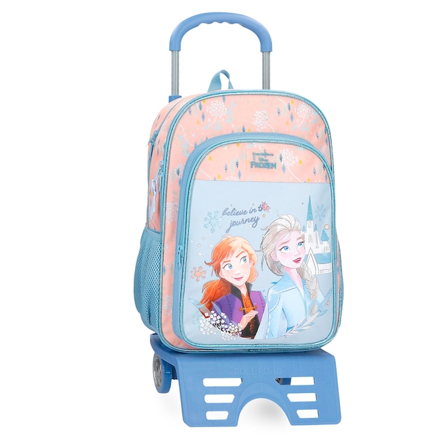 Imagem 0 de Mochila Believe In The Journey de Dois Compartimentos e Bolsos Laterais com Carrinho