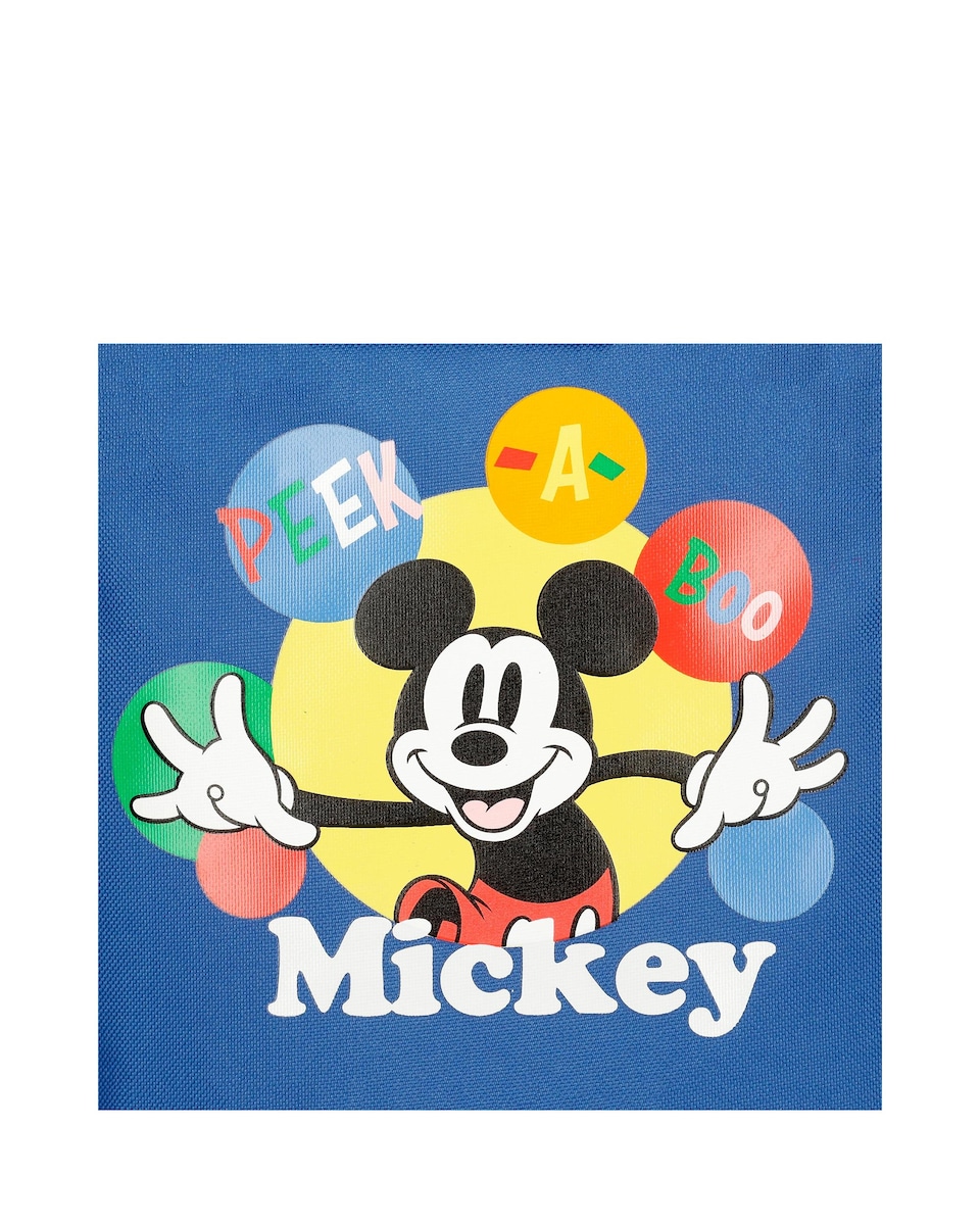 Mochila Peek a Boo 33 Cm com Bolso Frontal e com Carrinho Azul-6