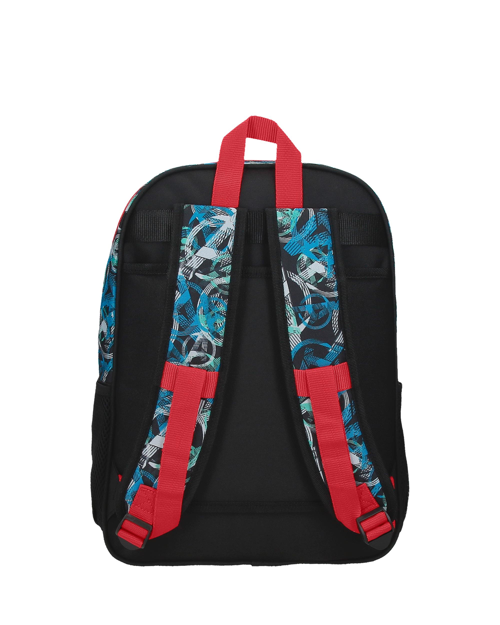 Mochila Shield 2 Compartimentos E Bolsos Laterais Preto-3
