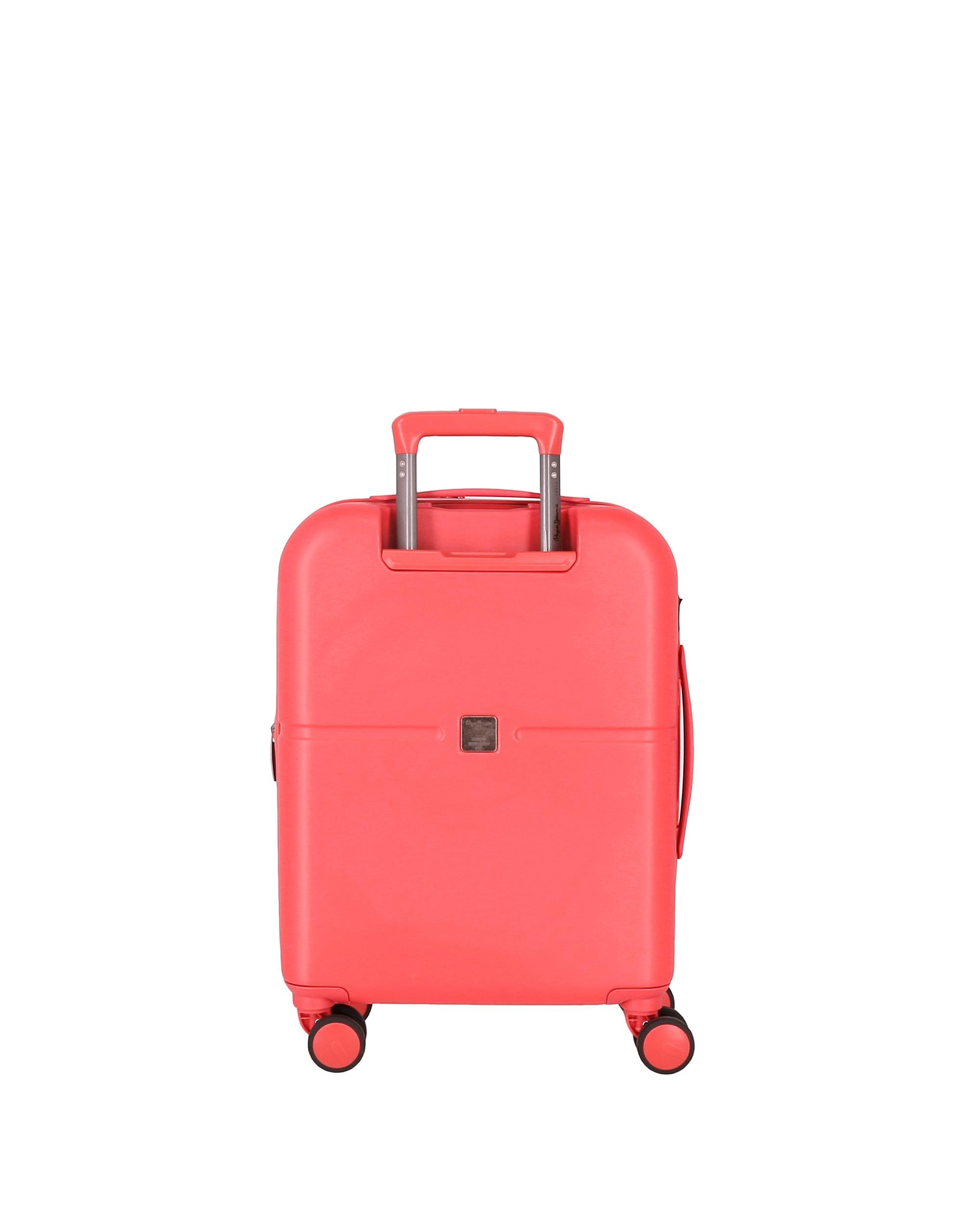 Mala de Cabine Highlight Rígida Expansível com Capacidade de 37l Vermelho-telha-3