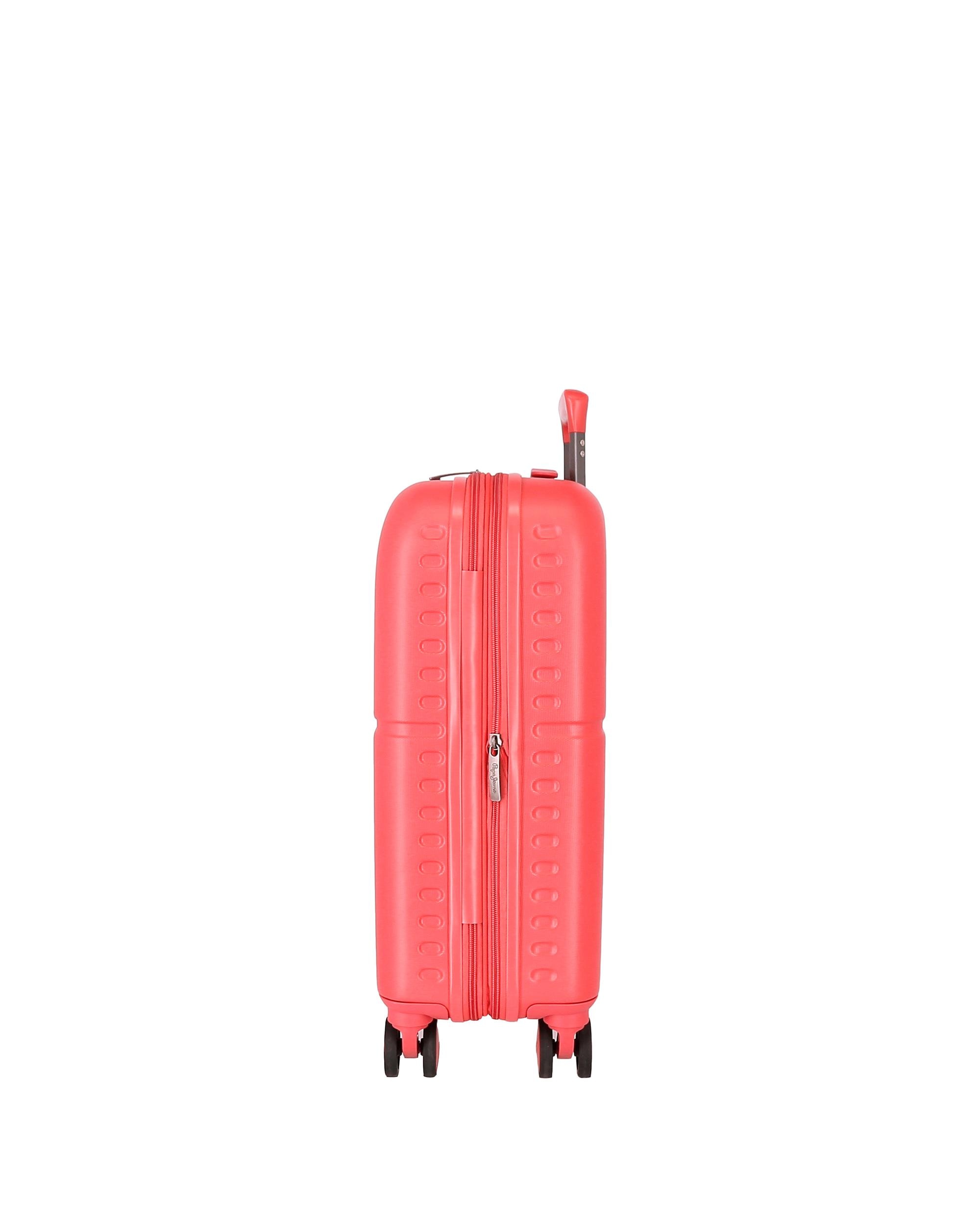 Mala de Cabine Highlight Rígida Expansível com Capacidade de 37l Vermelho-telha-4