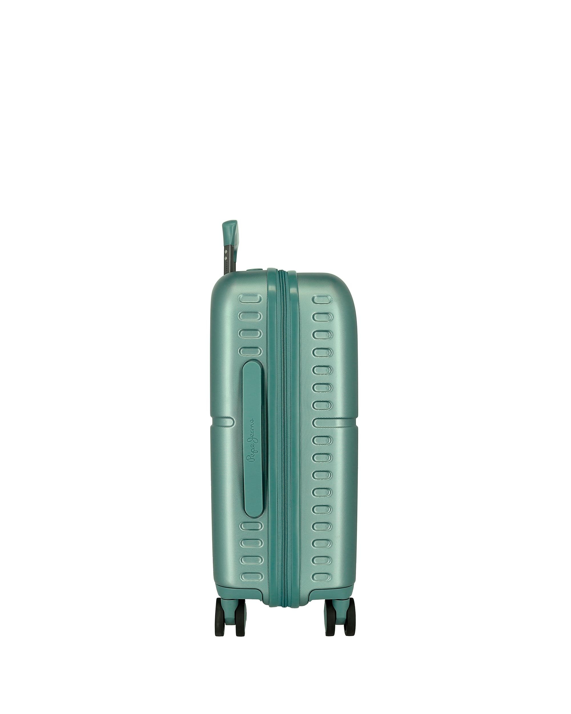 Mala de Cabine Highlight Rígida com Capacidade de 37l Azul-acinzentado-2