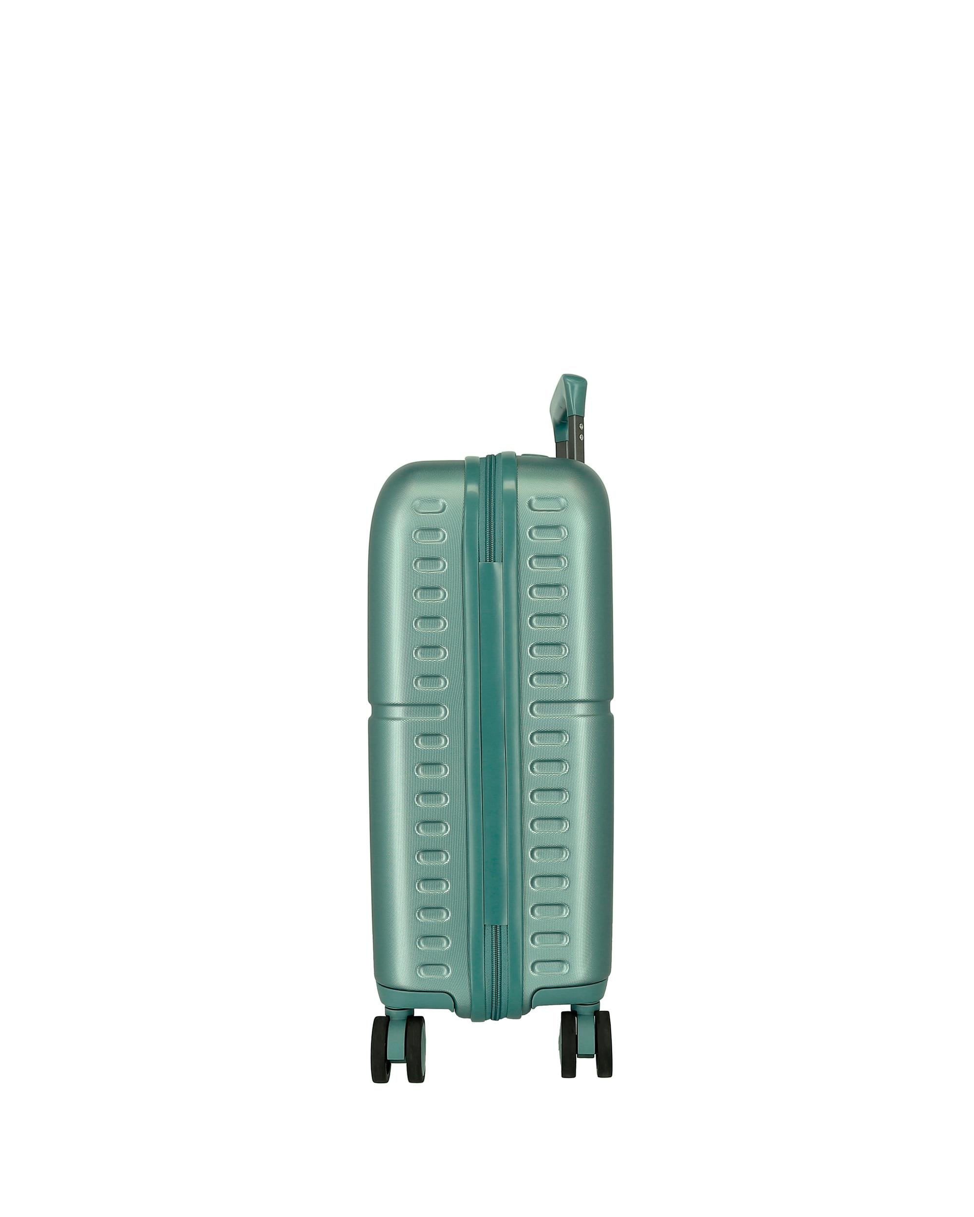 Mala de Cabine Highlight Rígida com Capacidade de 37l Azul-acinzentado-4