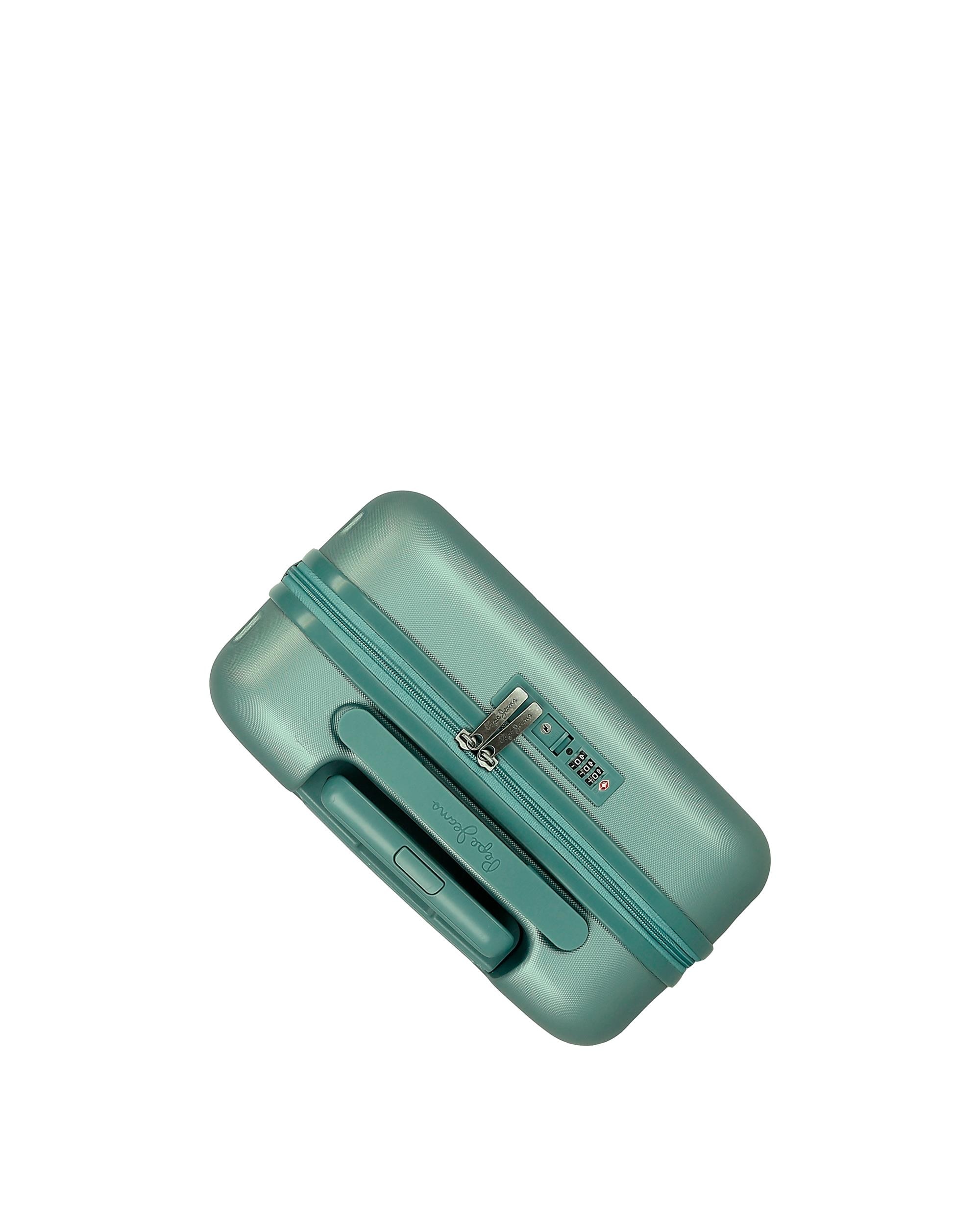 Mala de Cabine Highlight Rígida com Capacidade de 37l Azul-acinzentado-6