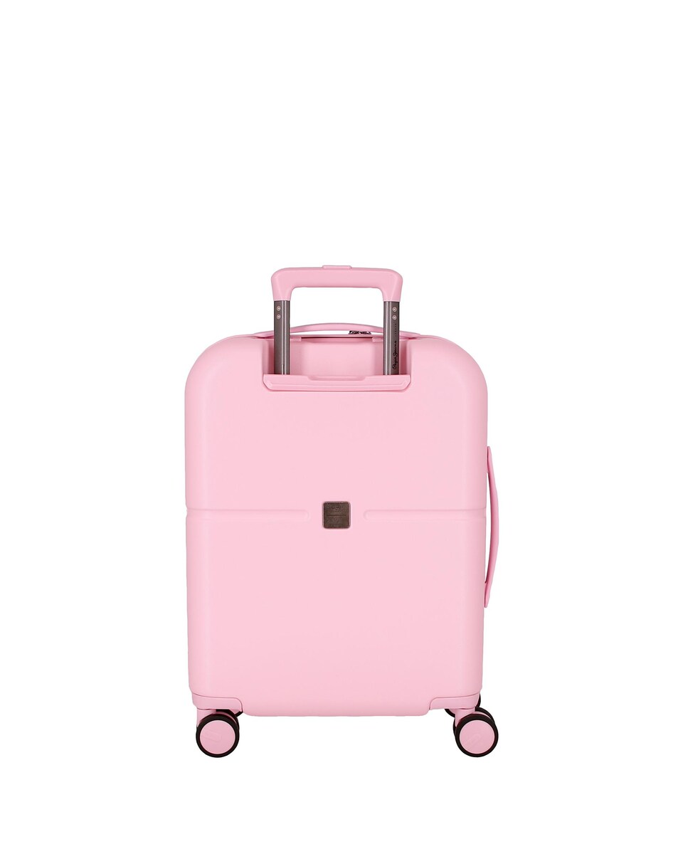 Mala de Cabine Highlight Rígida Expansível com Capacidade de 37l Rosa-claro-3