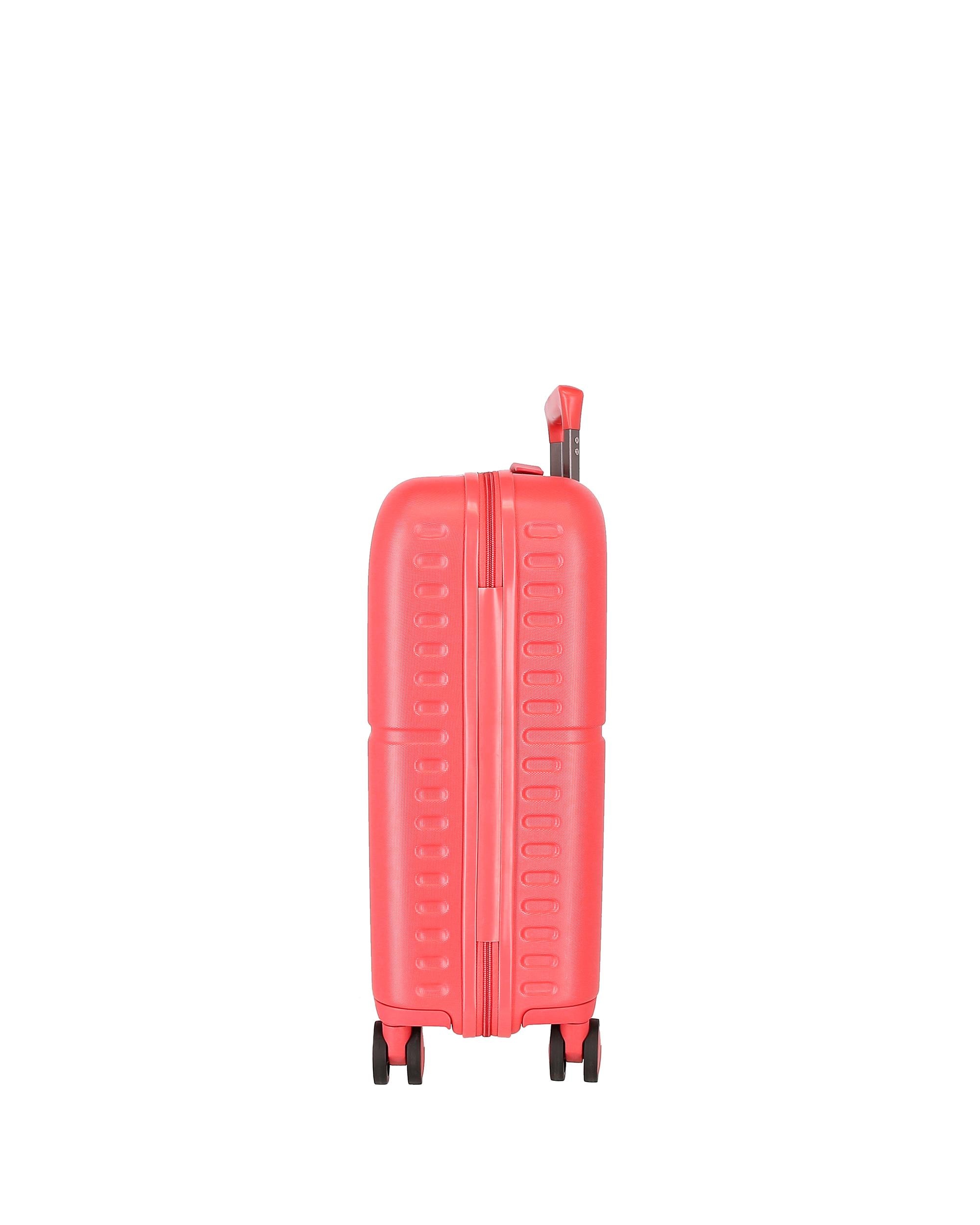 Mala de Cabine Highlight Rígida com Capacidade de 37l Vermelho-4