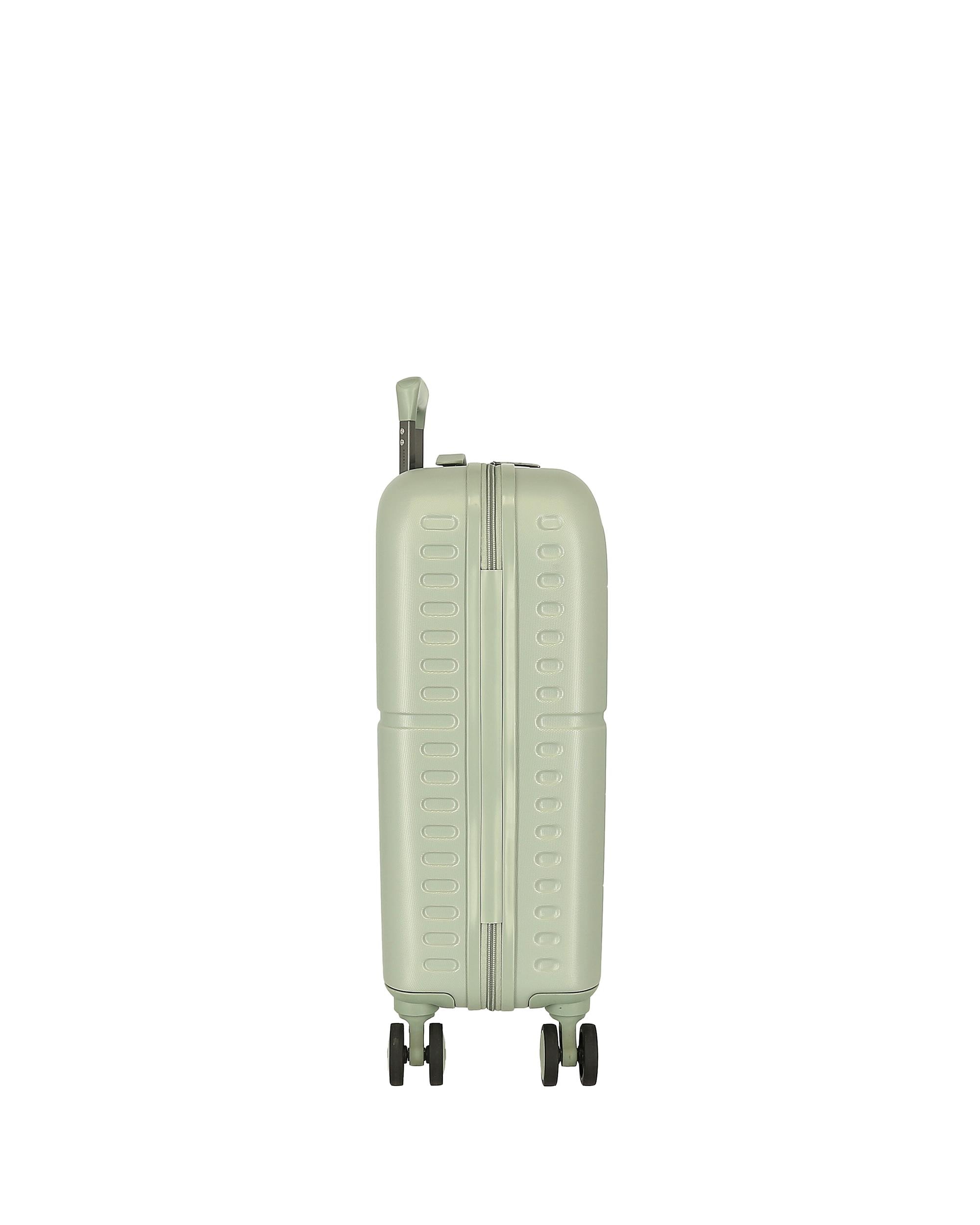Mala de Cabine Accent Rígida Expansível com Capacidade de 37l Verde Água-2