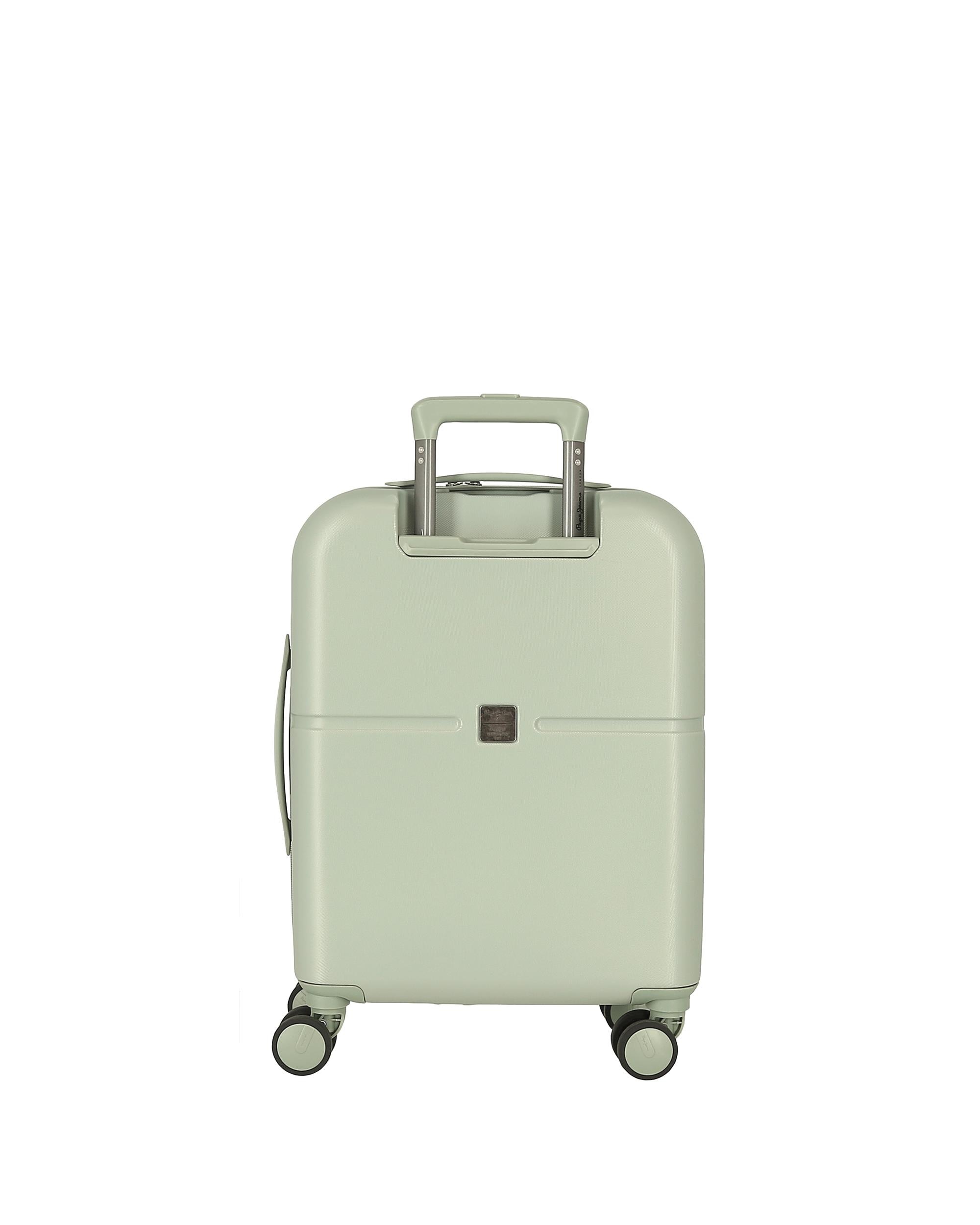 Mala de Cabine Accent Rígida Expansível com Capacidade de 37l Verde Água-3