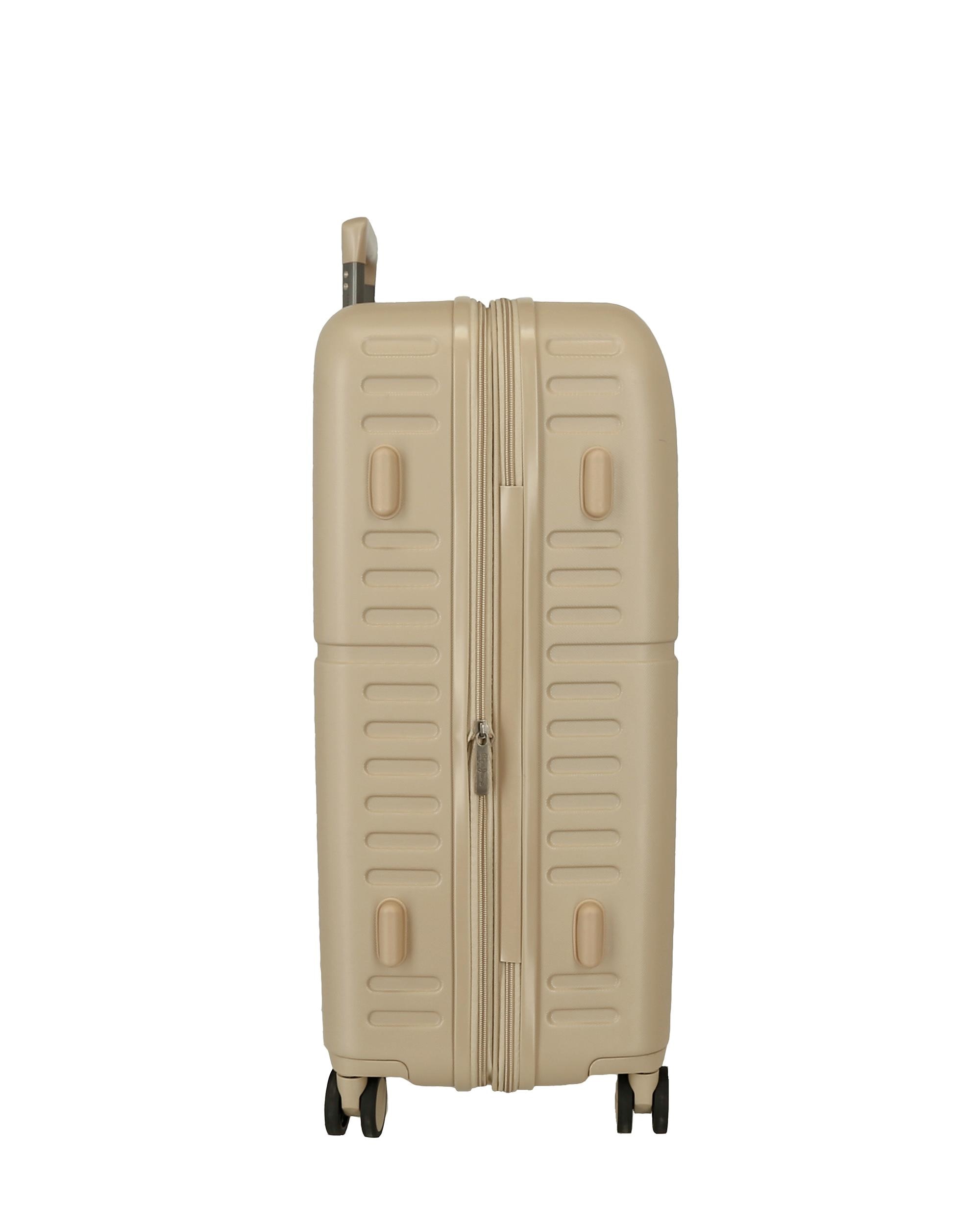 Mala Média Accent Rígida Expansível com Capacidade de 79l Ouro-4