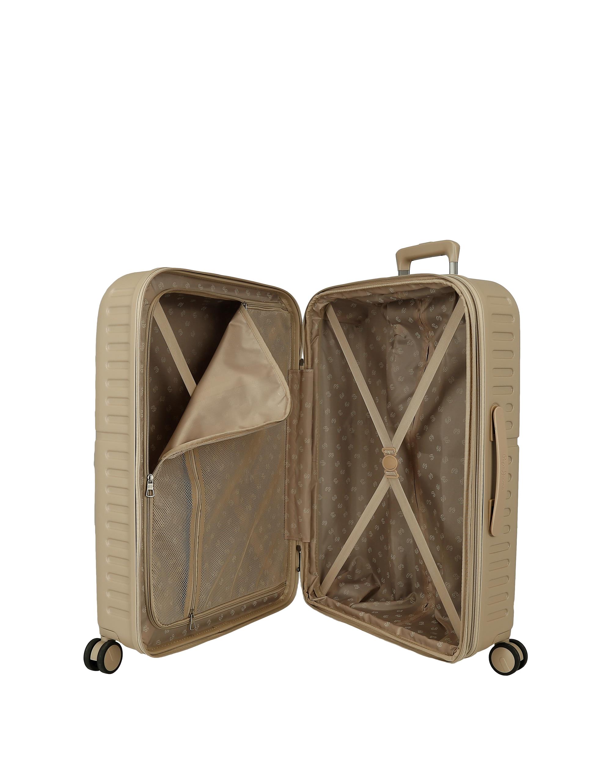 Mala Média Accent Rígida Expansível com Capacidade de 79l Ouro-5