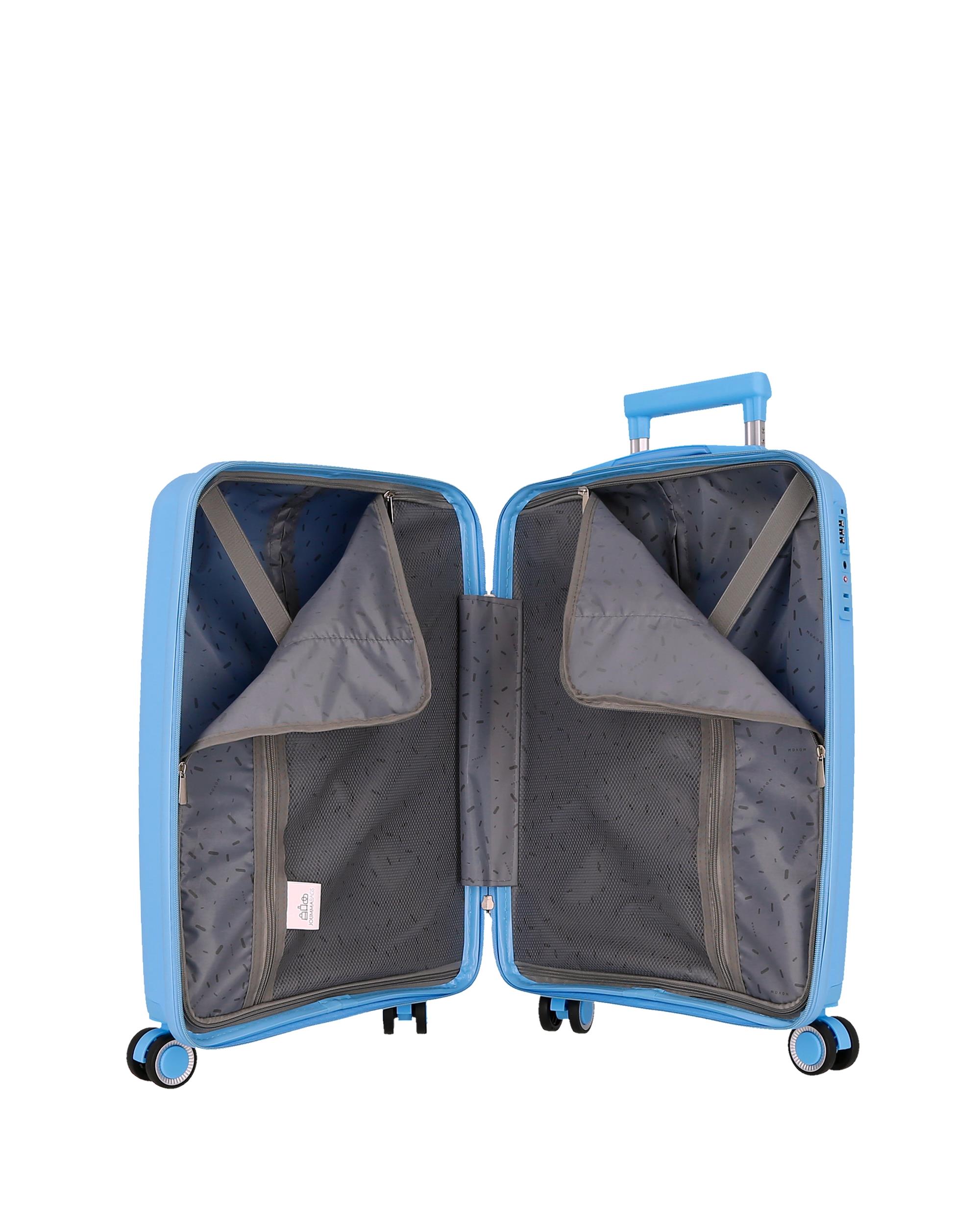 Mala de Cabine 55 Cm Inari com Capacidade de 37l em Azul-marinho Azul-5