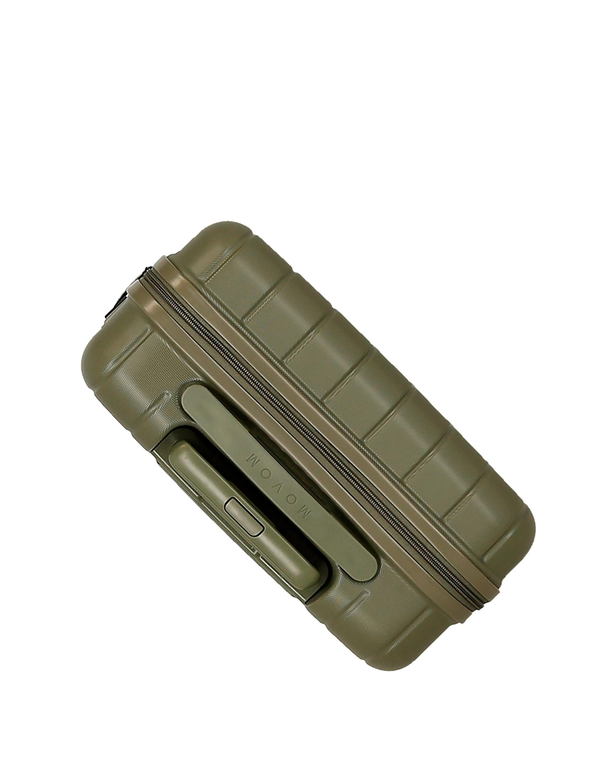 Mala de Cabine 55 Cm Movom Wood Abs com Capacidade de 37l Caqui/militar Verde-6