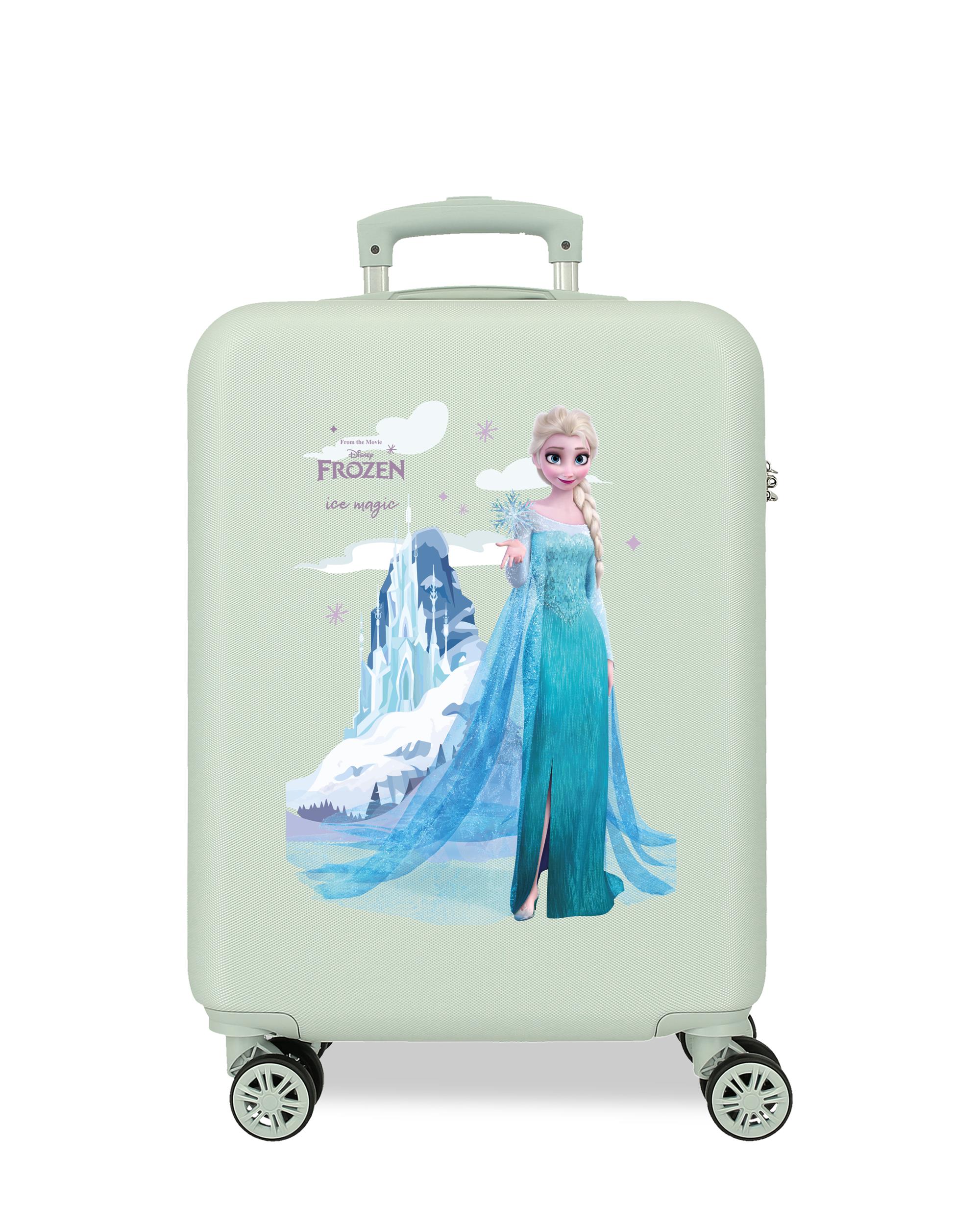 Mala de Cabine 55cm Disney Frozen Arendelle Is Magic Abs com Capacidade de 41,8l Verde-1