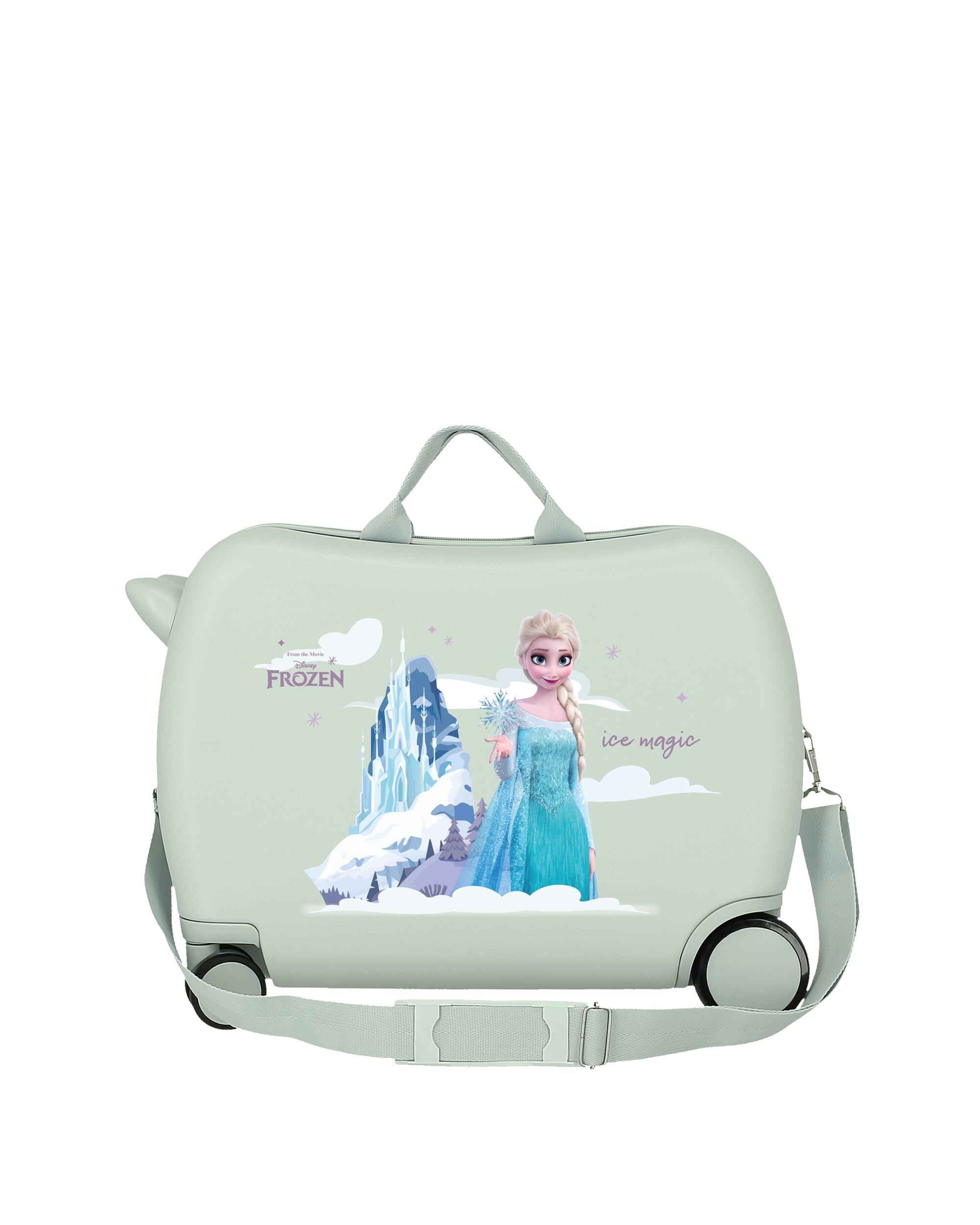 Mala Infantil Arendelle Is Magic 2 Rodas Multidirecionais com Capacidade de 34l Verde-3