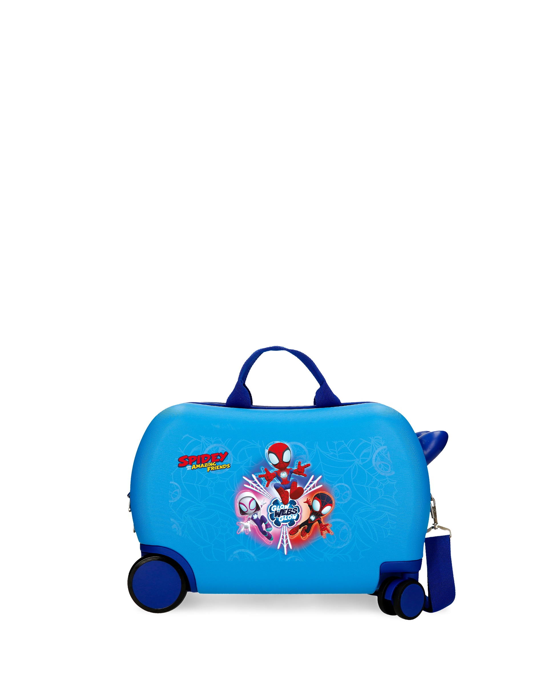 Imagem 0 de Mala Infantil 2 Rodas Multidirecionais Power Of 3 com Capacidade de 24l em Azul