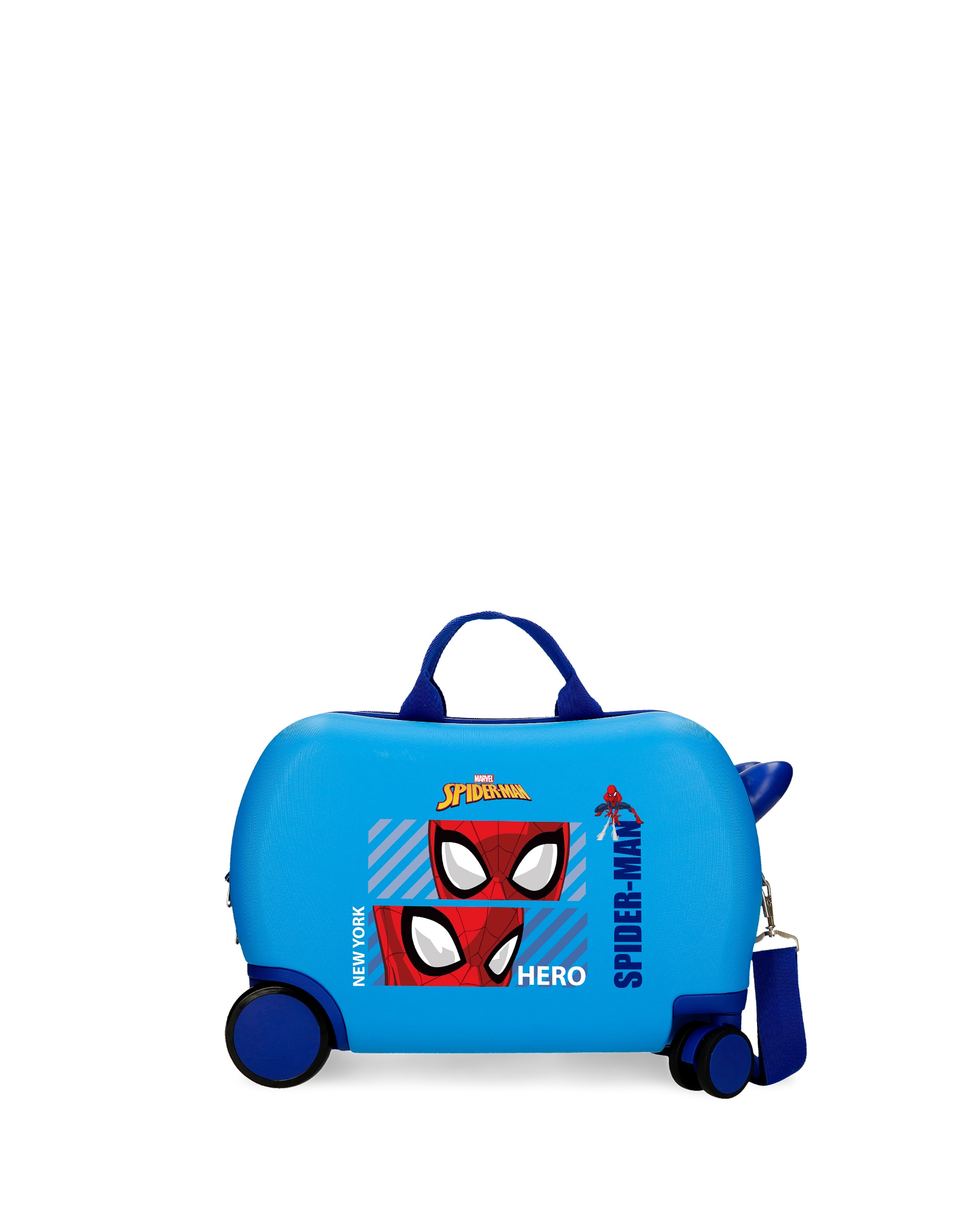 Mala Infantil 2 Rodas Multidirecionais Hero com Capacidade de 24l em Azul Azul-1