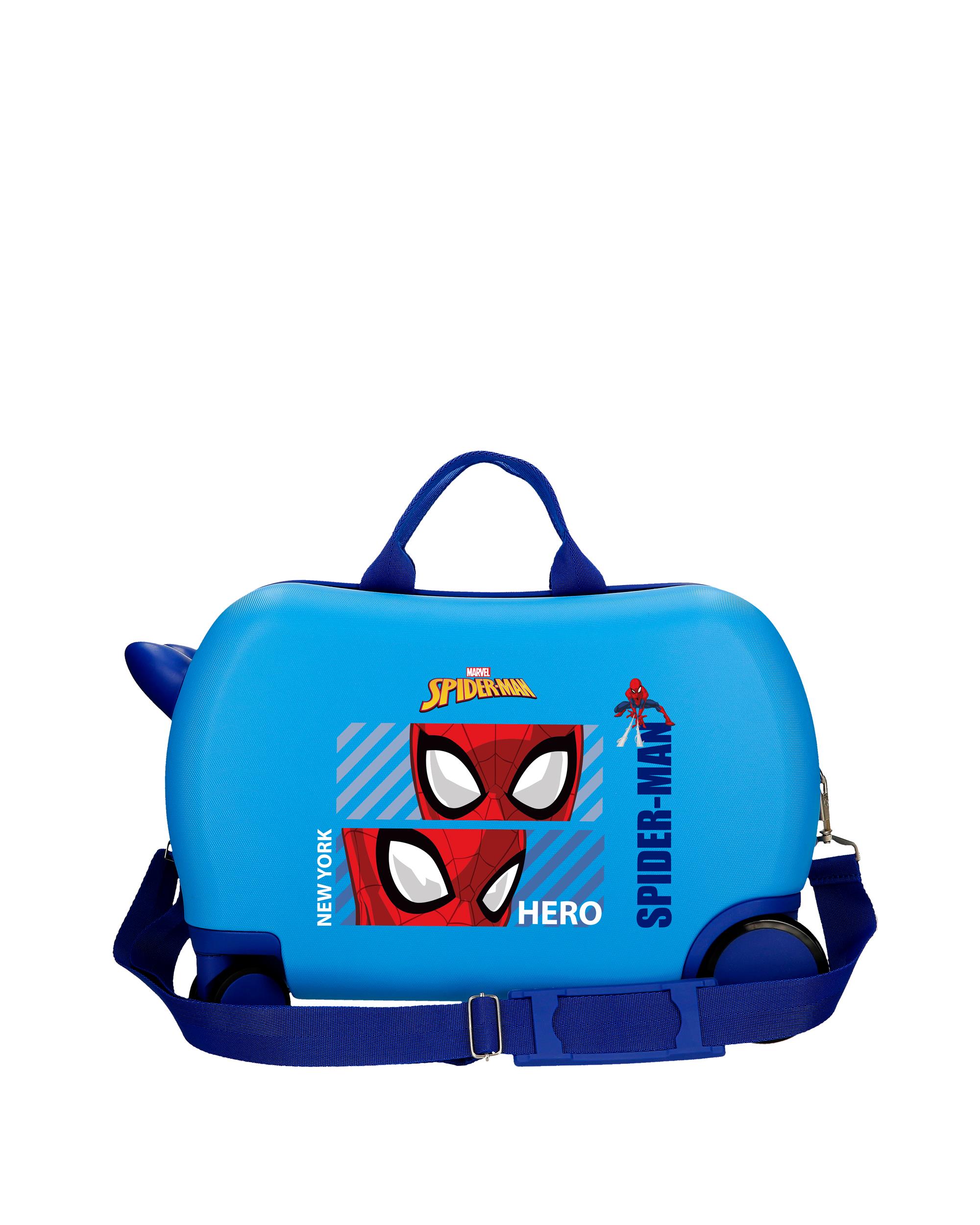 Mala Infantil 2 Rodas Multidirecionais Hero com Capacidade de 24l em Azul Azul-3