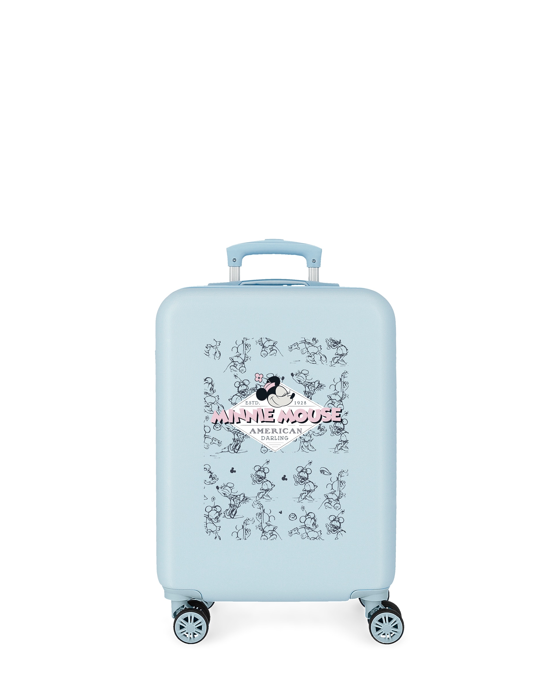 Maleta de Cabine Minnie American Darling com Capacidade de 35l em Azul-claro Azul-1