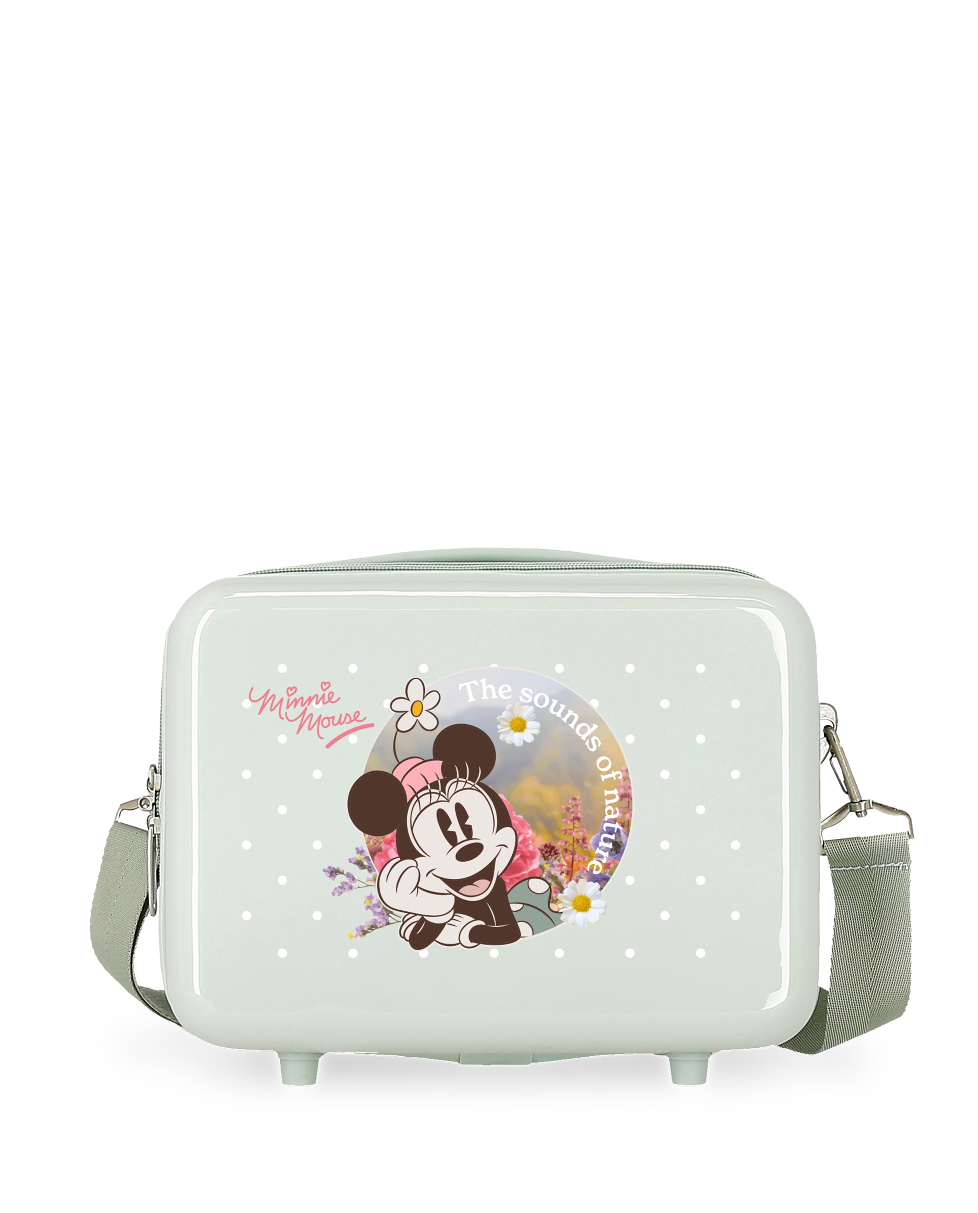 Imagem 0 de Necessaire em Abs Minnie Wild Nature com Capacidade de 9l em Verde Menta