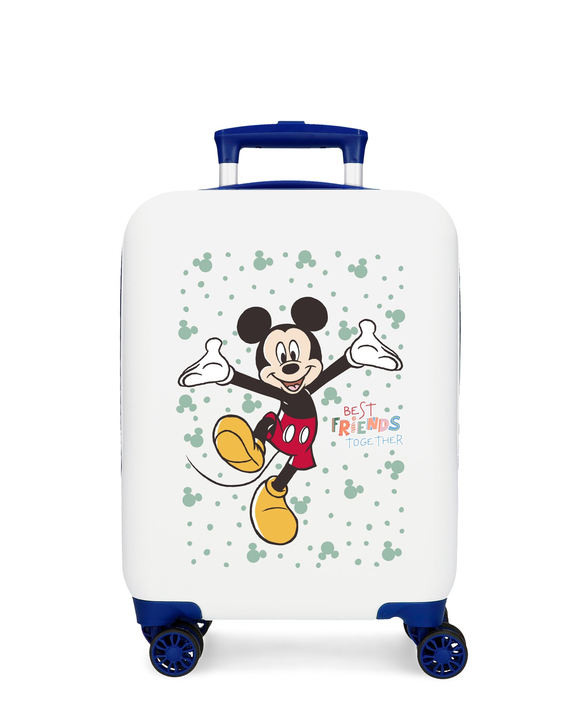 Imagem 0 de Mala Infantil 2 Rodas Multidirecionais Mickey Best Friends Together com Capacidade de 24l