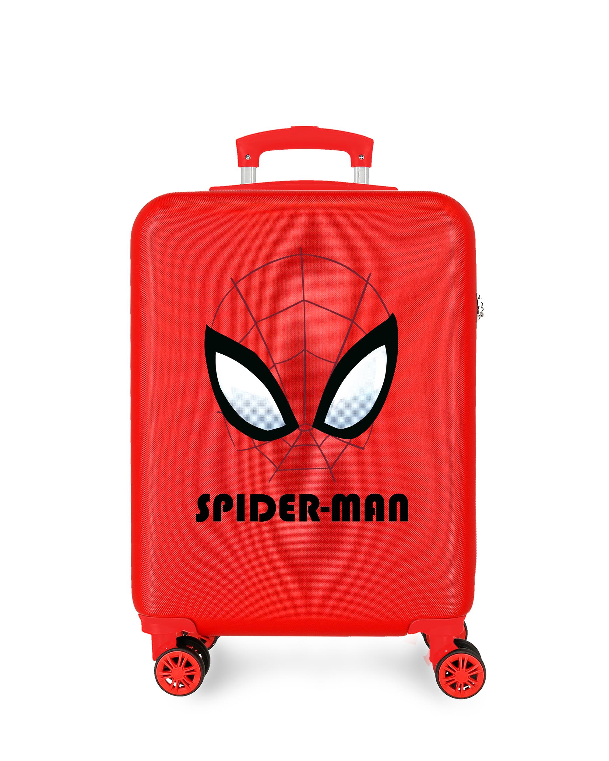 Mala de Cabine 55cm Marvel Spiderman Authentic Abs com Capacidade de 41,8l Vermelho-1