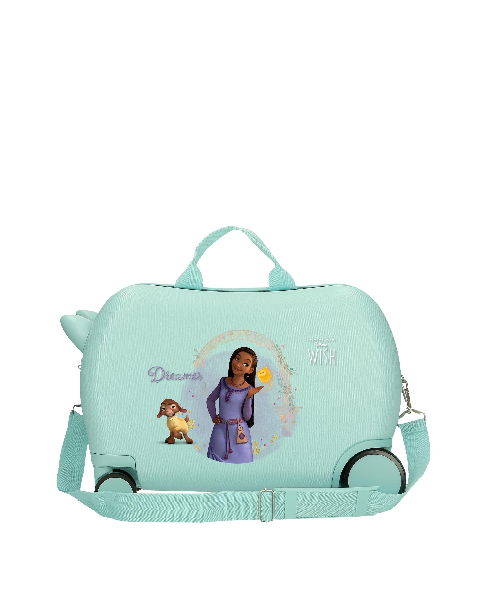 Mala Infantil 2 Rodas Multidirecionais Wish Dreamer com Capacidade de 24l em Azul Azul-3