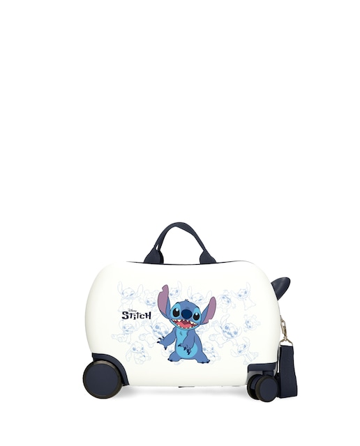 Imagem 0 de Mala Infantil 2 Rodas Multidirecionais Happy Stitch Rígida com Capacidade de 24l