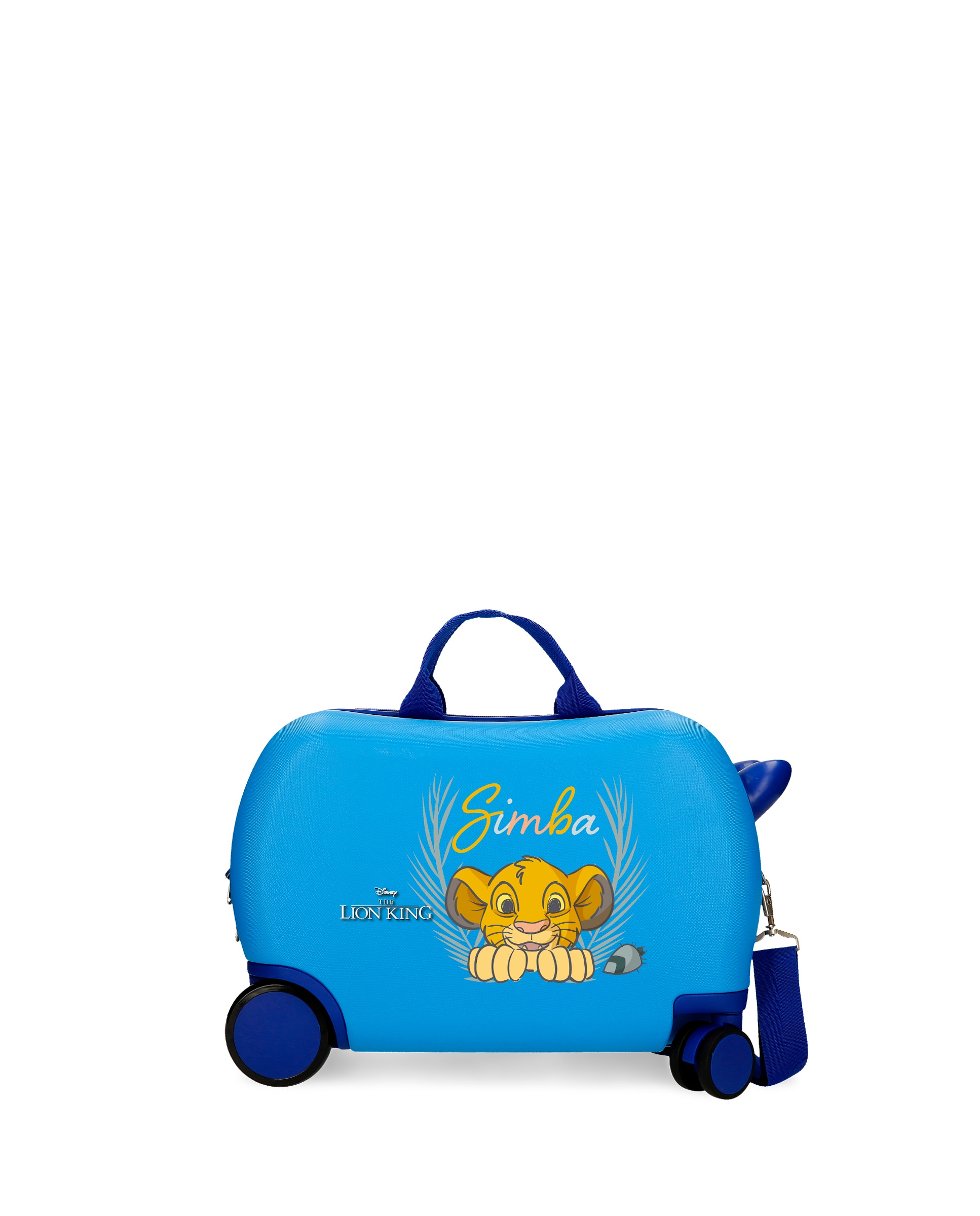 Mala Infantil 2 Rodas Multidirecionais Simba Camuflaged com Capacidade de 24l em Azul Azul-1