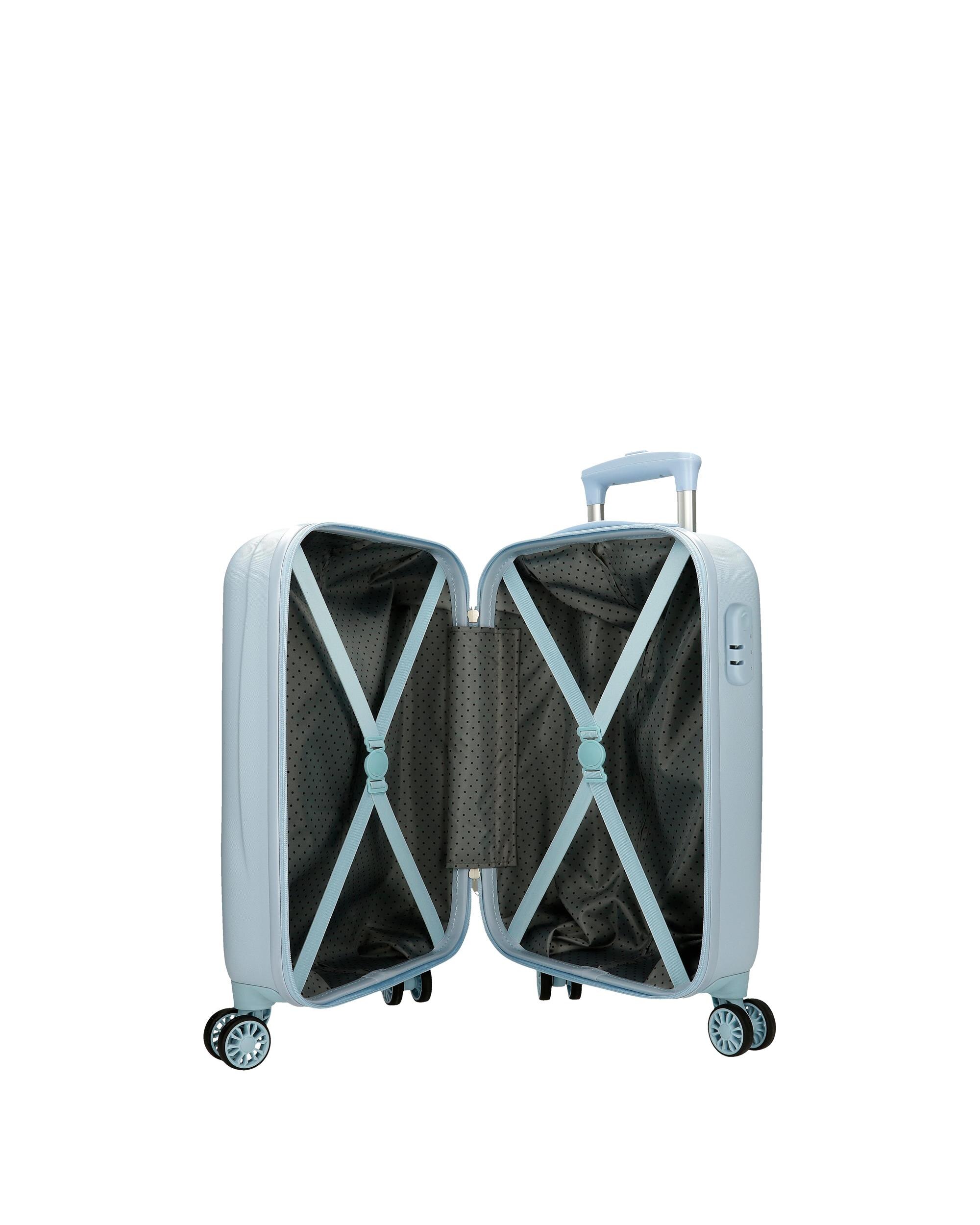 Mala de Cabine Dumbo Before The Bloom com Capacidade de 28l Azul-claro-5