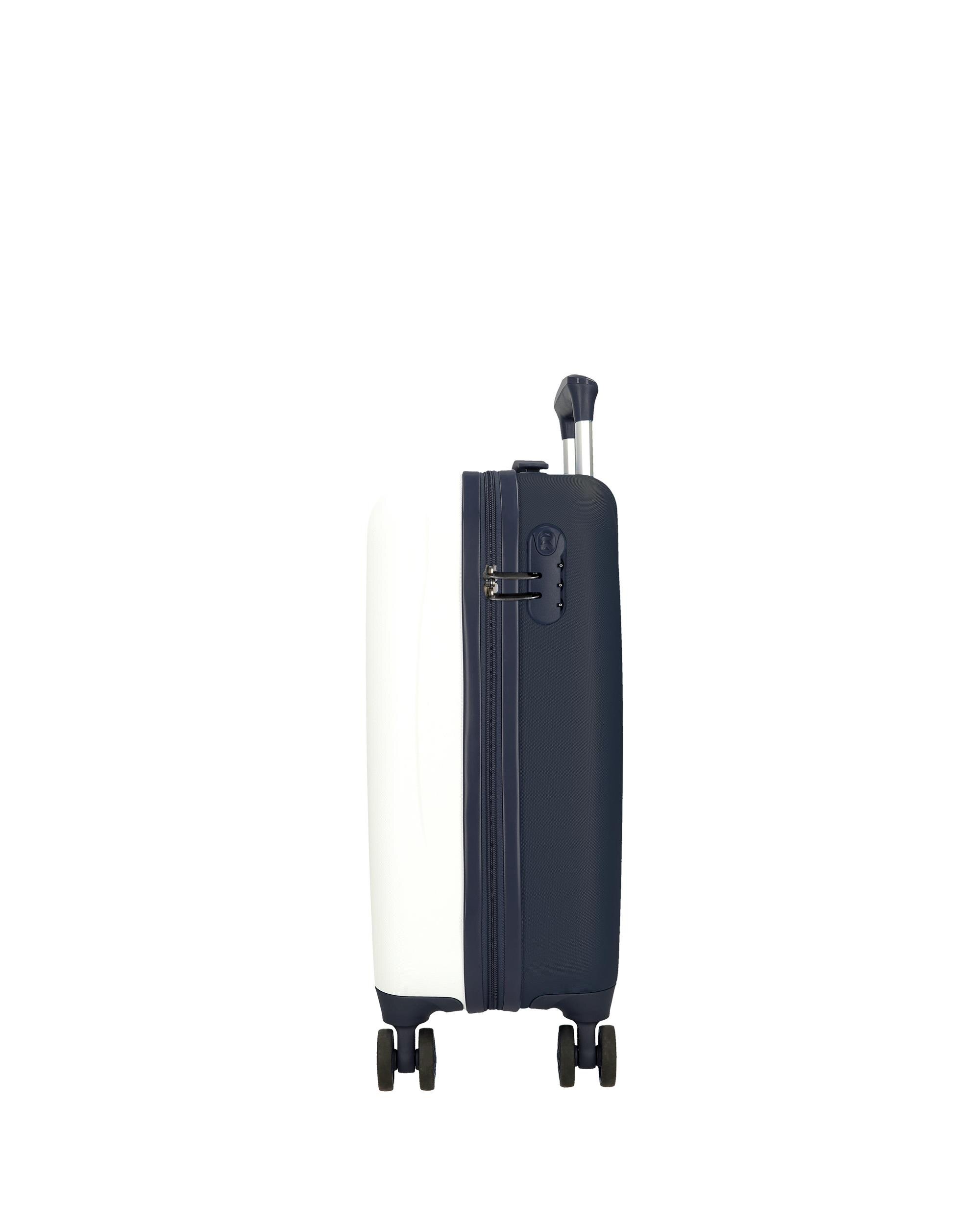 Mala de Cabine Power Of 3 Rígida com Capacidade de 28l Branco-2