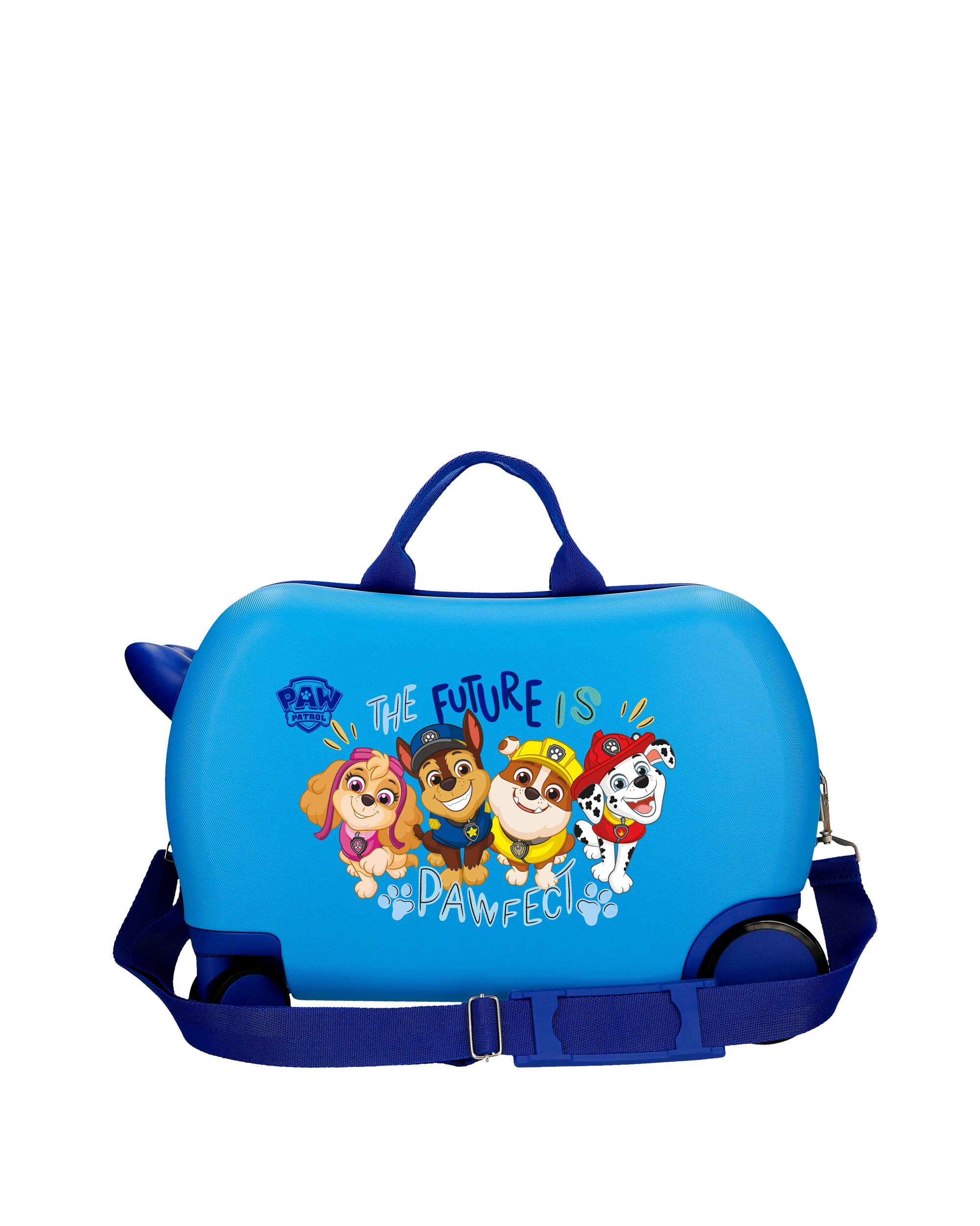 Maleta Infantil 2 Rodas Multidirecionais Paw Patrol Playful Outdoors com Capacidade de 24l em Azul Azul-3
