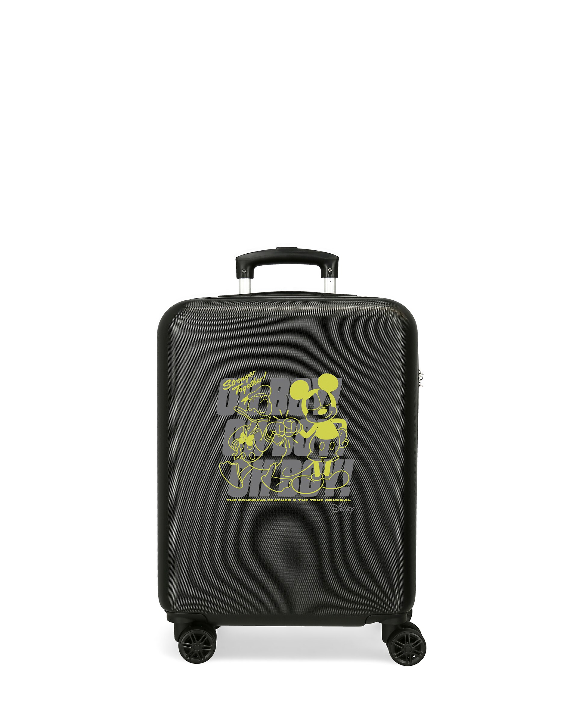 Mala de Cabine Mickey Oh Boy com Capacidade de 35l em Preto Preto-1