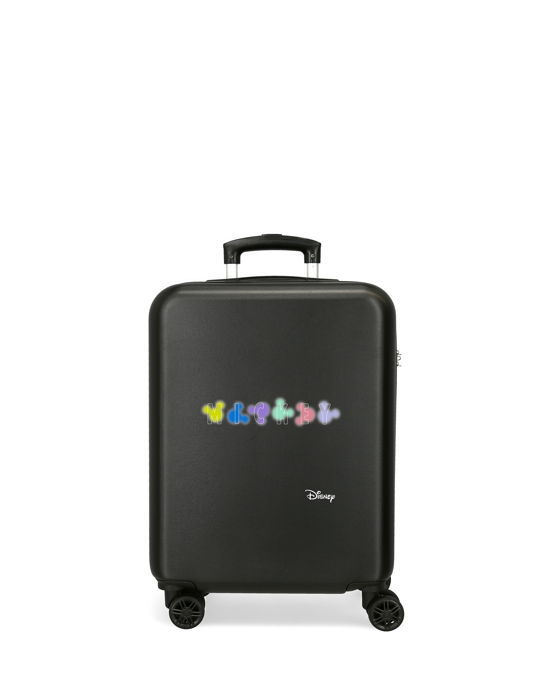 Mala de Cabine Mickey Heads com Capacidade de 35l em Preto Preto-1