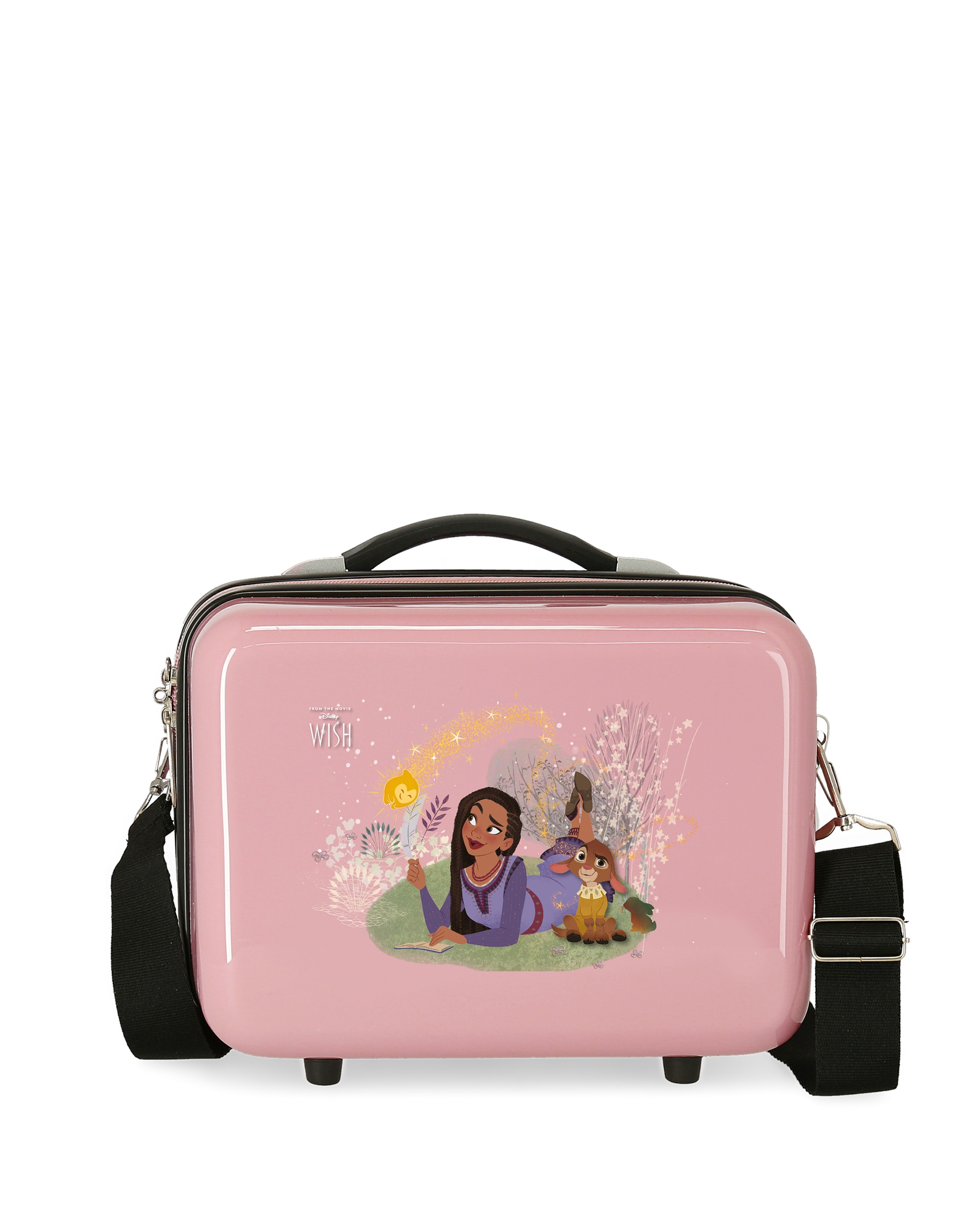 Necessaire em Abs Make a Wish com Capacidade de 9l em Rosa Rosa-1